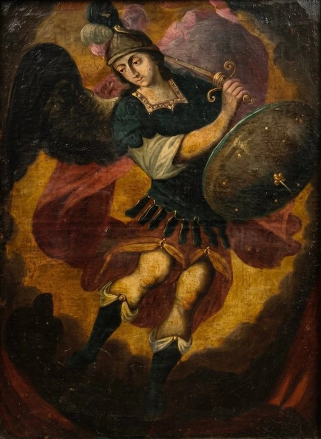 Escuela Novohispana (XVIII) - San Miguel Arcángel