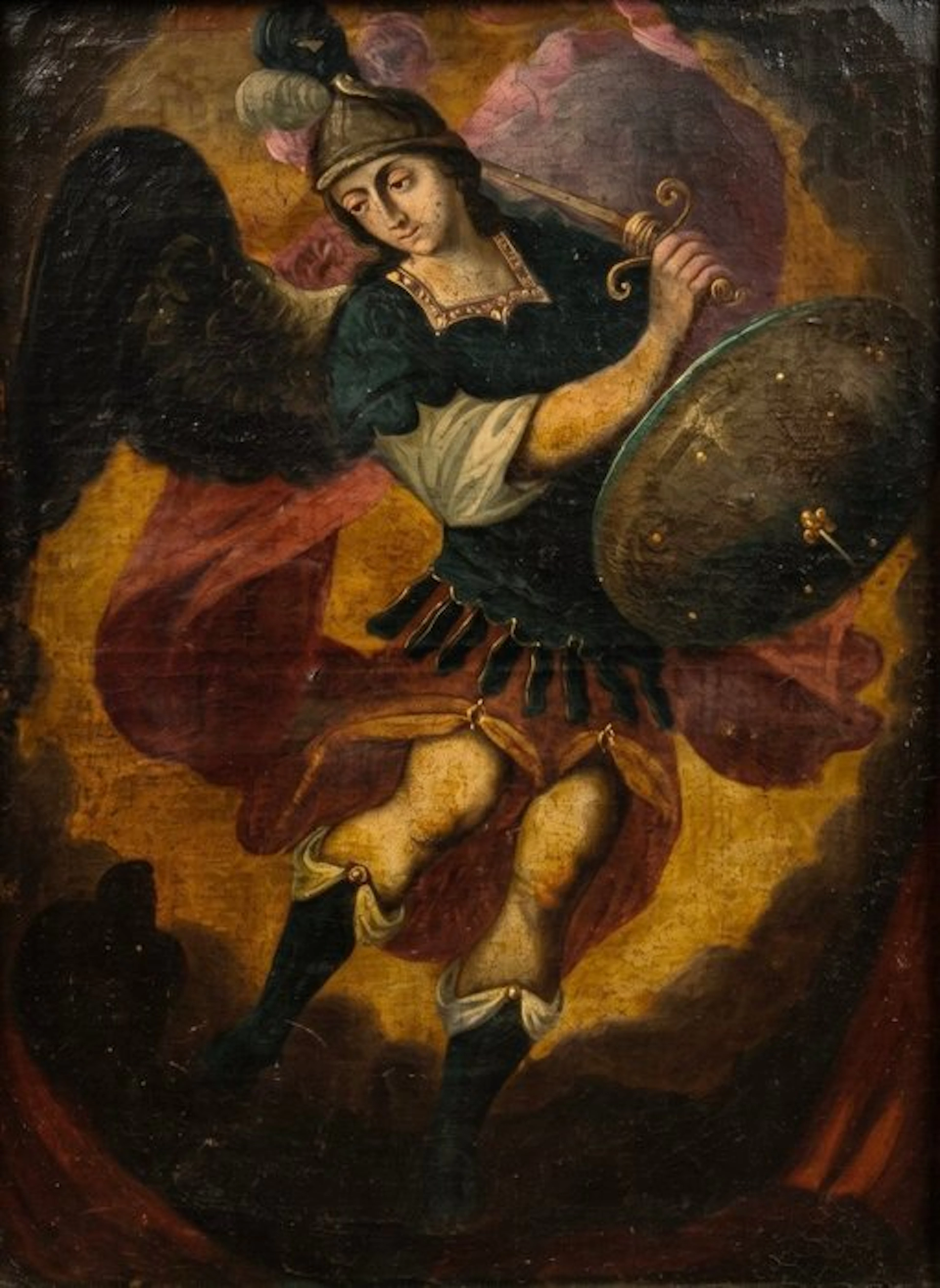 Escuela Novohispana (XVIII) - San Miguel Arcángel