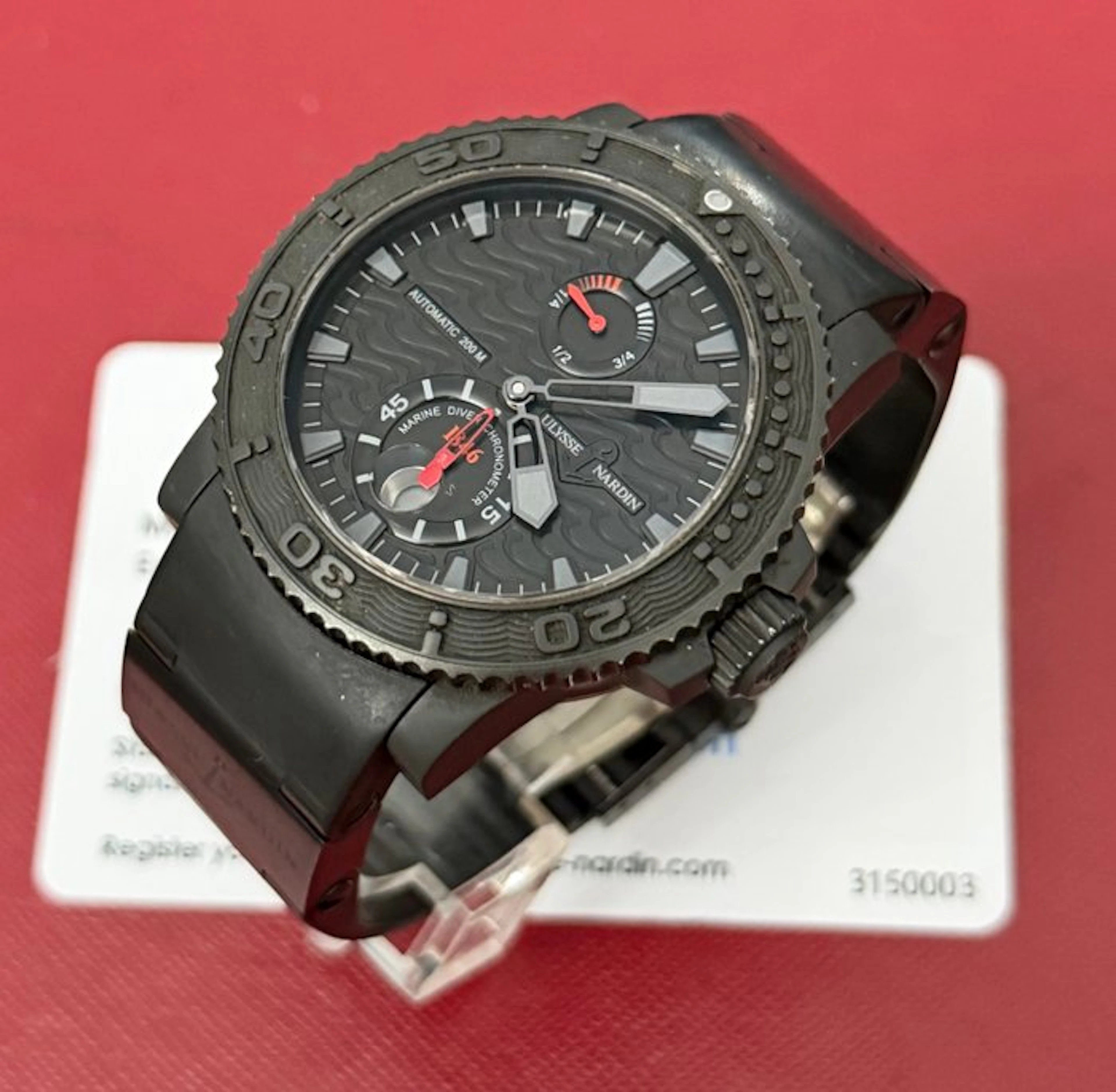 Ulysse Nardin - Black Ocean Marine Diver - 263-38LE-3 - Men - 2010-2020