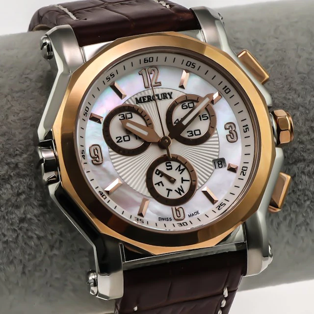 Mercury - Swiss Made Chronograph Watch - ME1075-SRL-7...