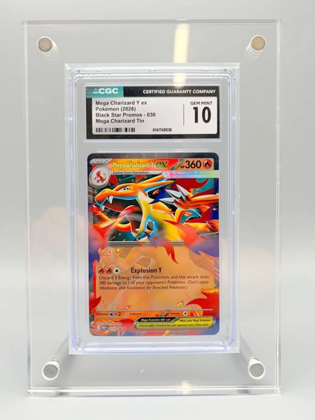 Pokémon Graded card - Mega Charizard Y ex - Mega...