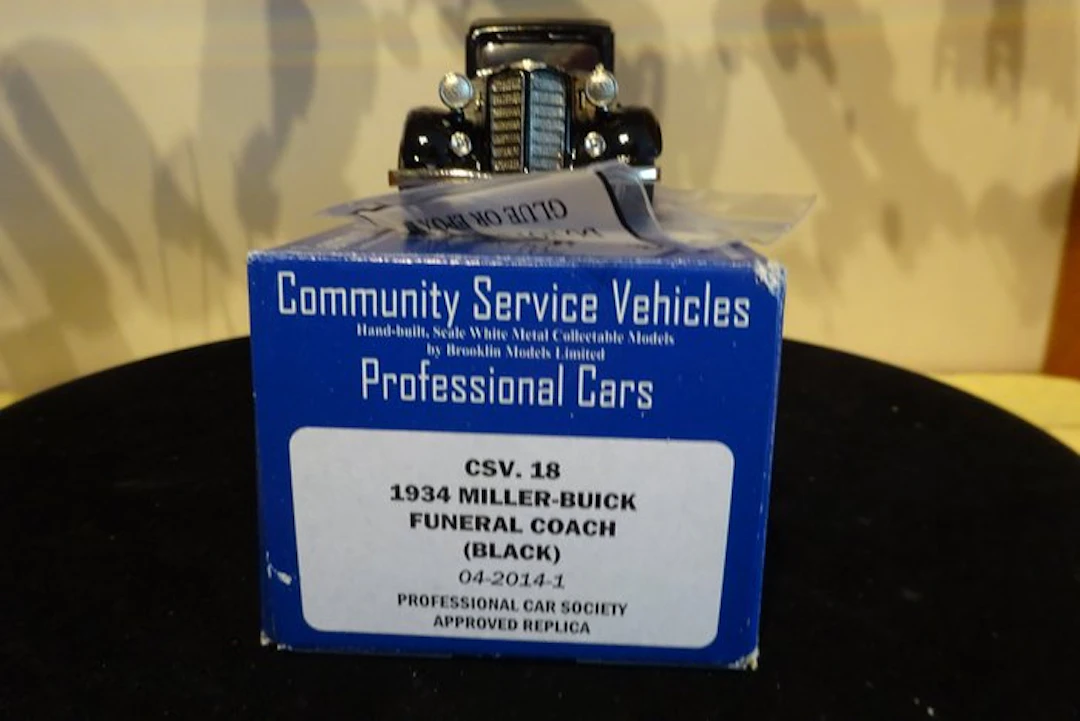 Brooklin Models Limited 1:43 - Model car - 1934 Miller-Buick Funeral Coach
