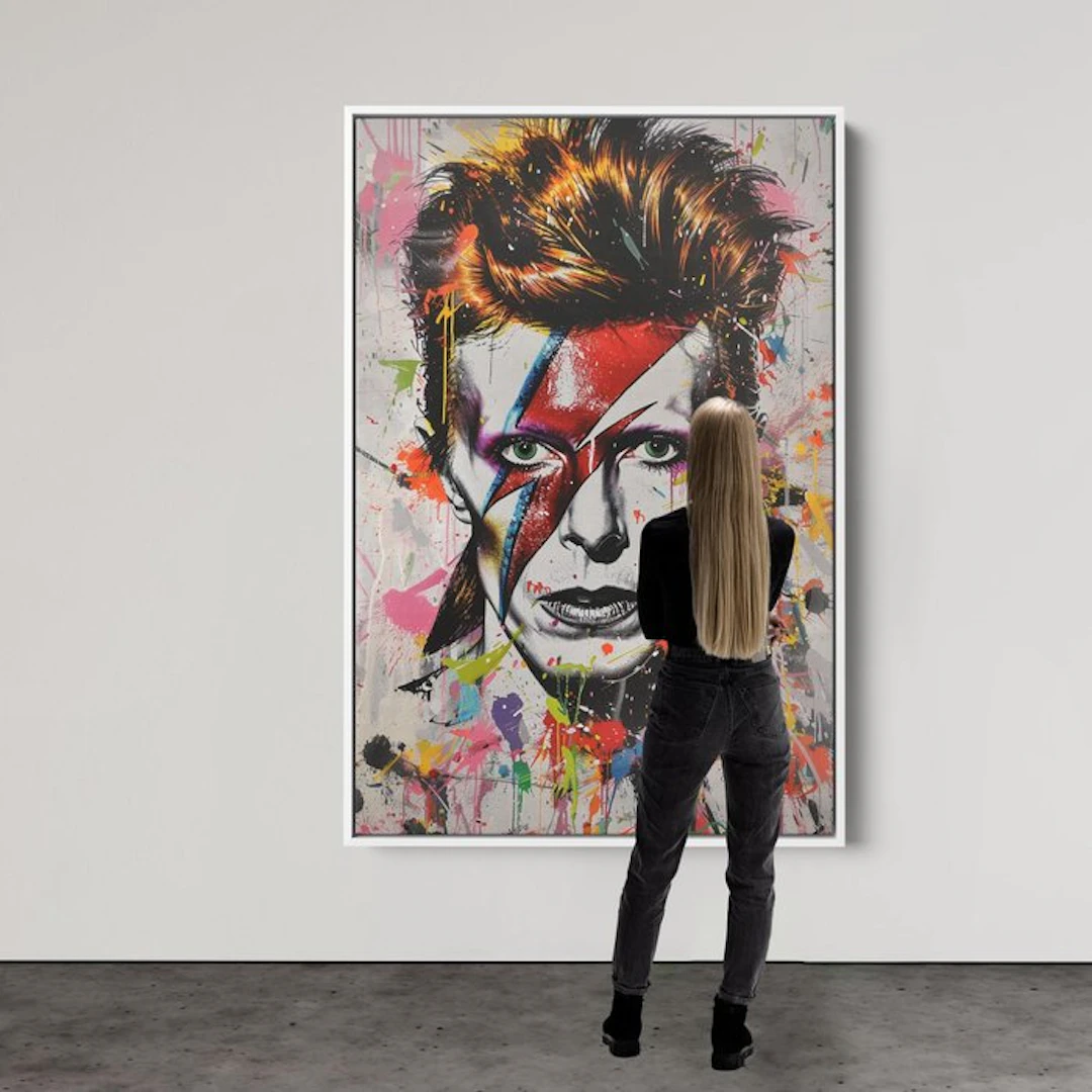 Dine Chanima (XX-XXI) - Abstract Bowie Portrait