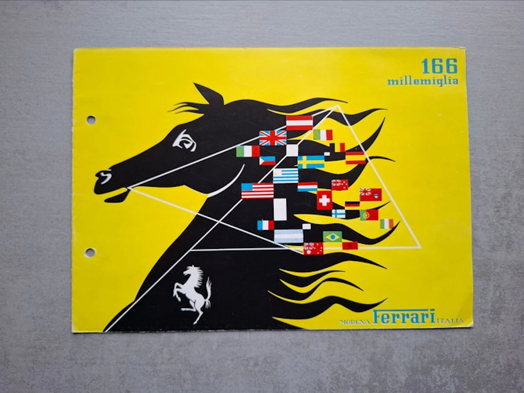 Brochure - Ferrari - 166 Mille Miglia