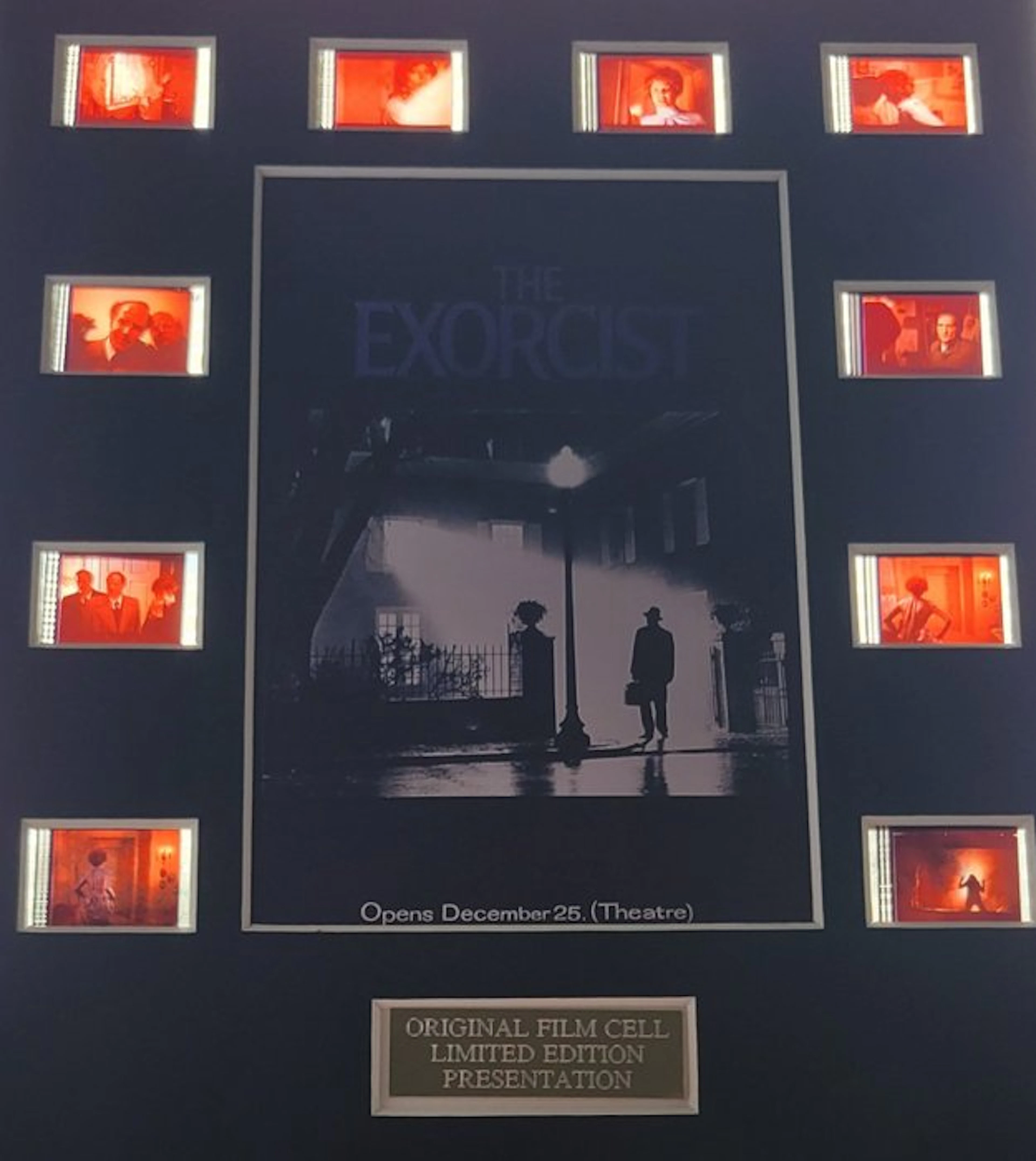 The Exorcist - Framed Film Cell Display with COA