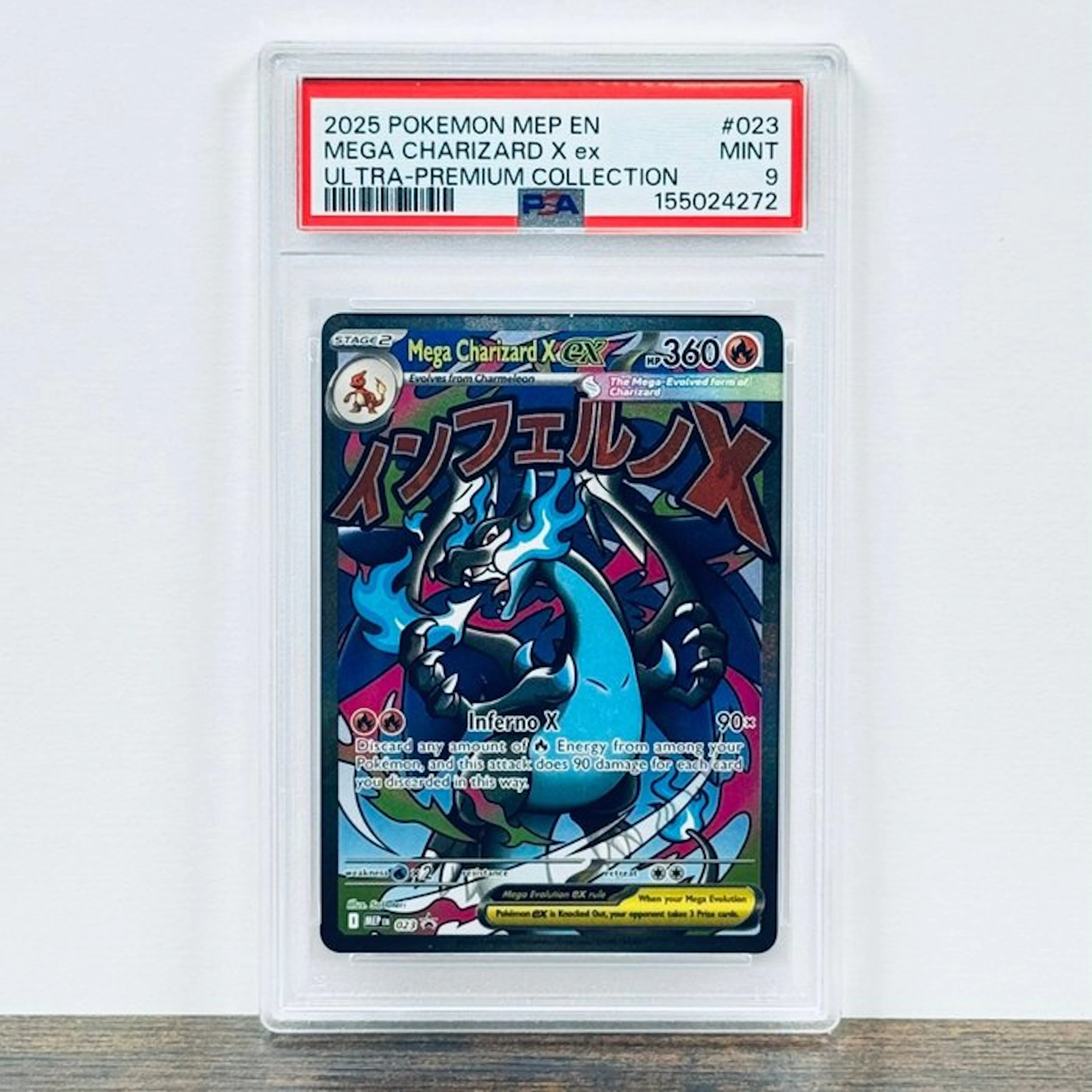 Pokémon Graded card - Mega Charizard X ex 023 - Pokémon - PSA 9
