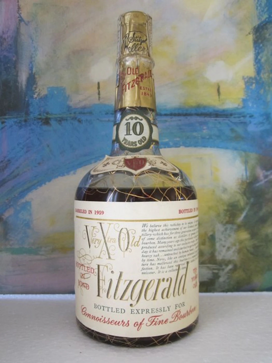 Old Fitzgerald 1959 Very Xtra Old Fitzgerald - 90 Proof - Stitzel-Weller - b