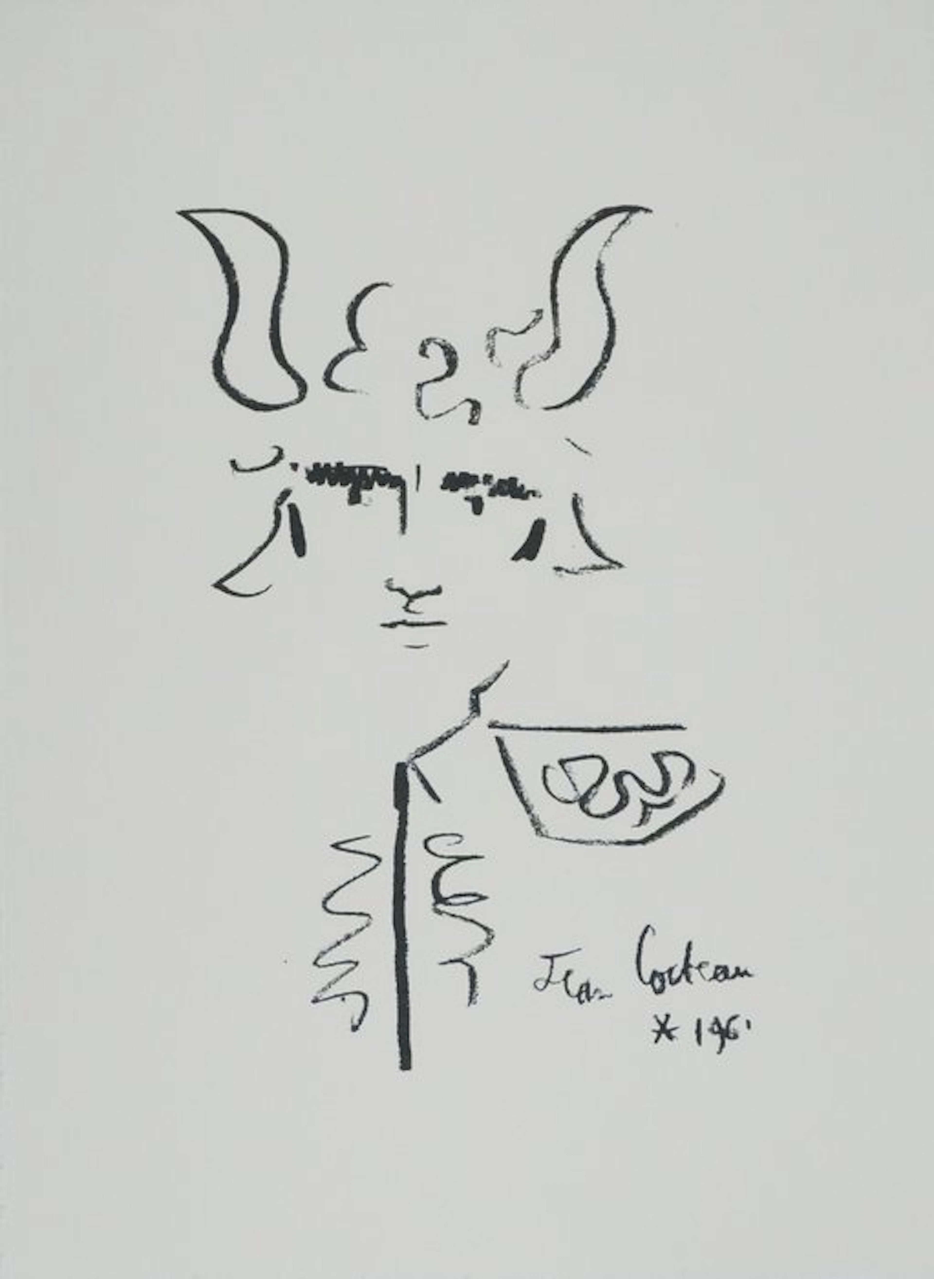 Jean Cocteau (1889-1963) - Toréador sauvage