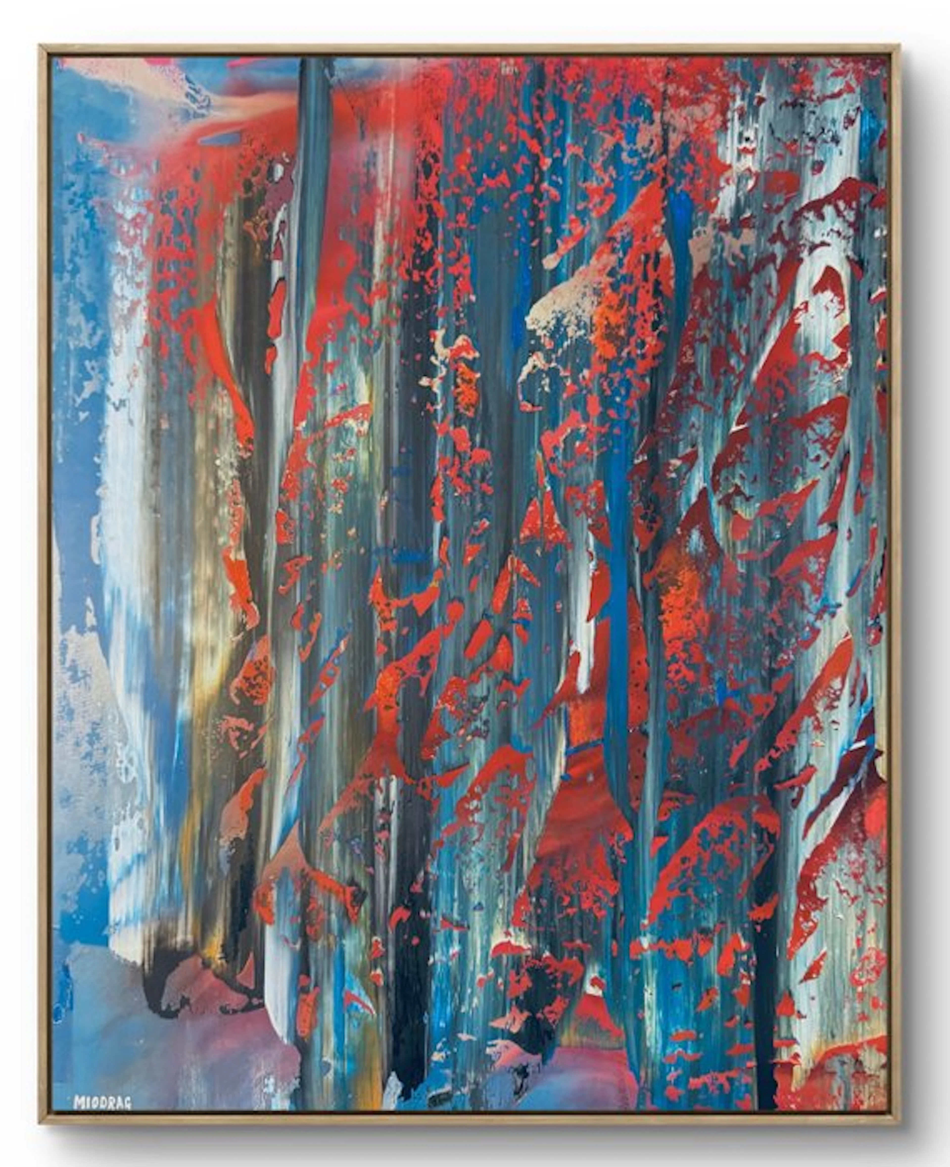 Dordevic Miodrag (1936) - Composition abstraite aux...