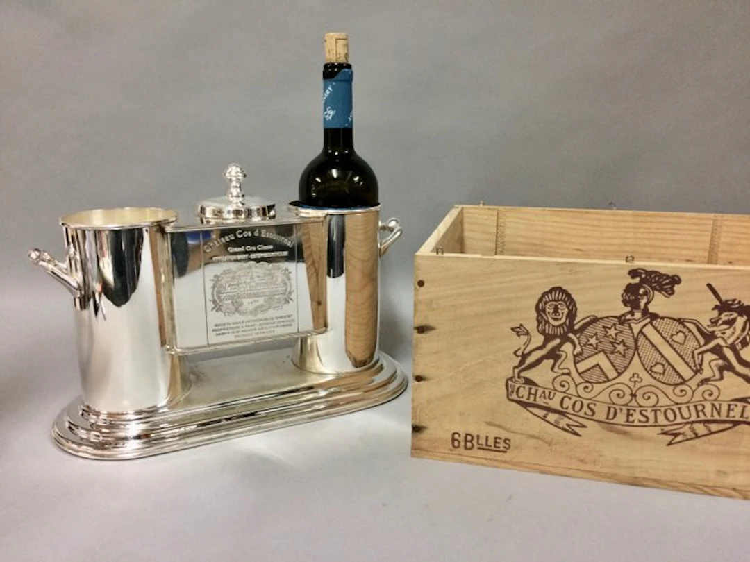 Wine cooler - Wine Cooler for two bottles with...