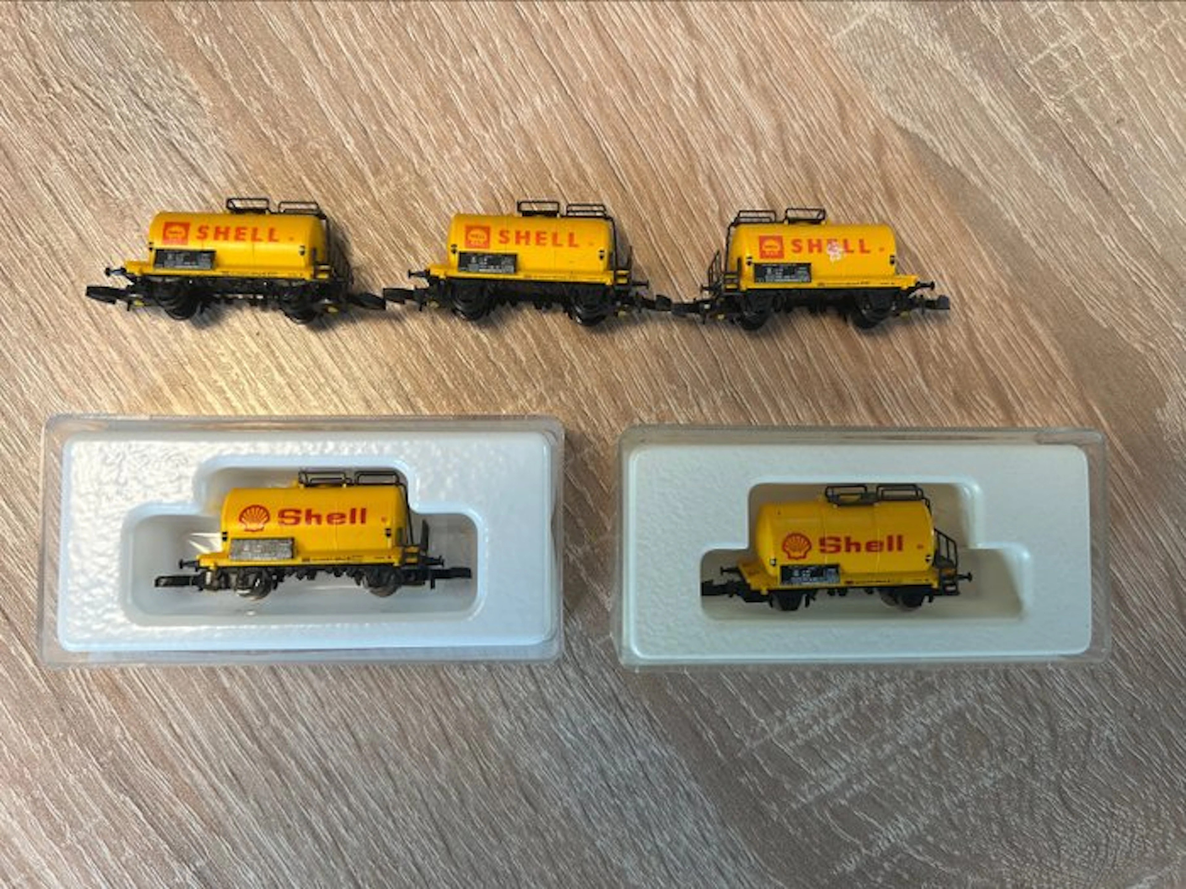 Märklin Z - 8611 / 8624 - Model train freight wagon set...