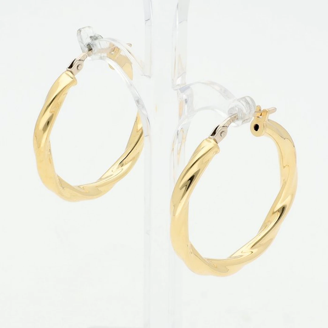 Earrings - 18 kt. Yellow gold