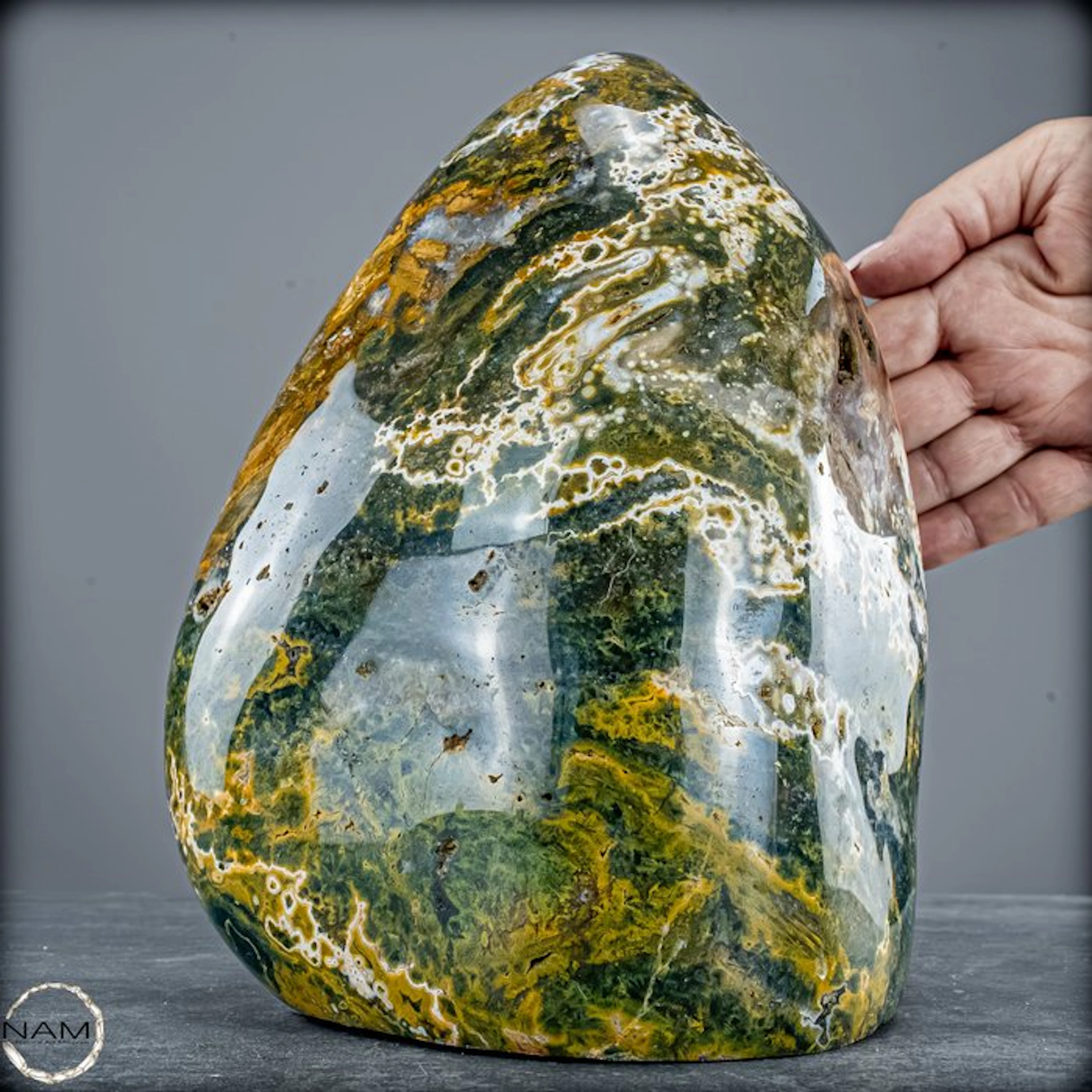 Ocean Jasper Freeform – Natural art in impressive size Freeform- 6471.88 g