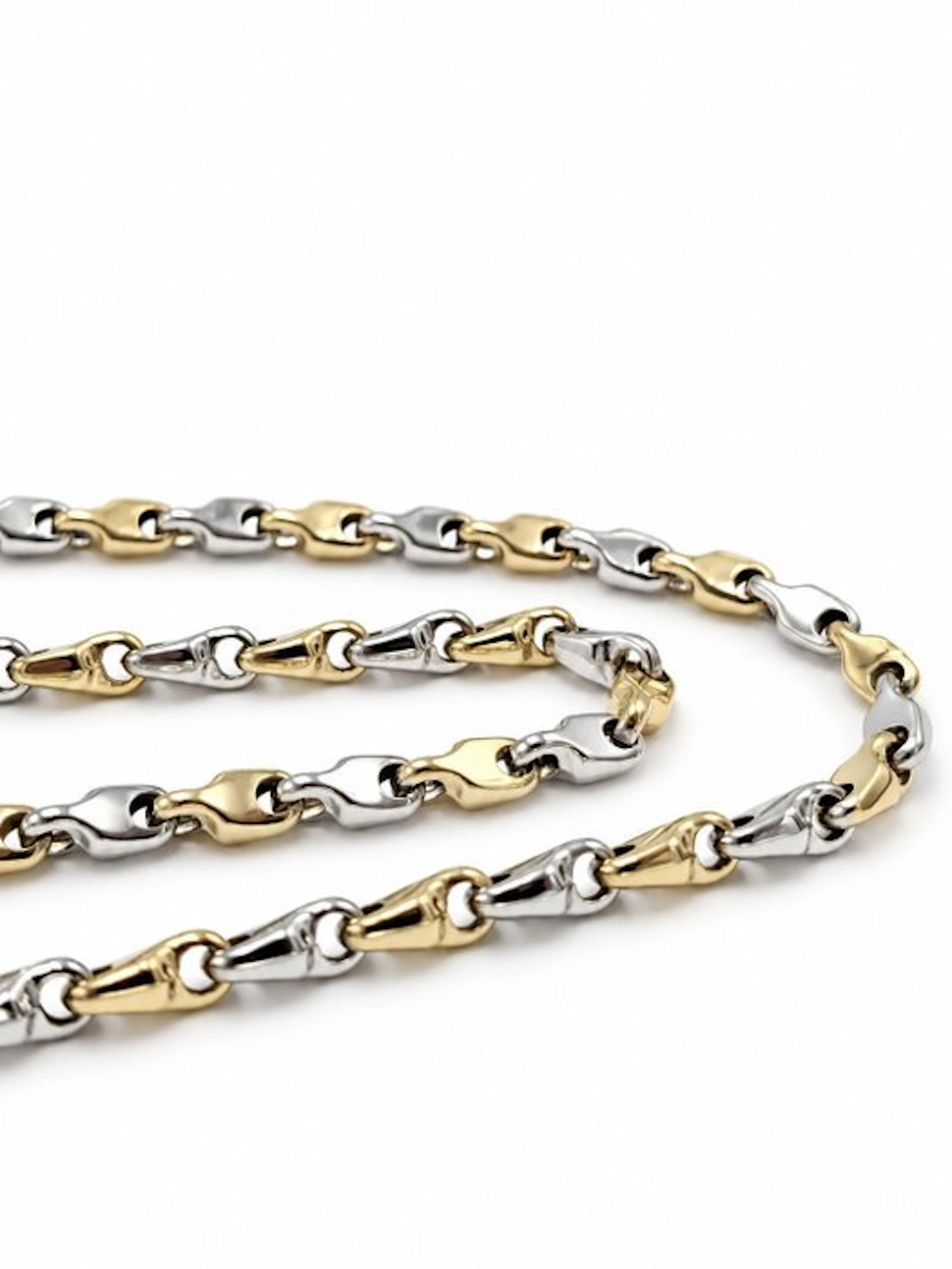 Necklace - 9 kt. Yellow gold, White gold - Maistrellosrl