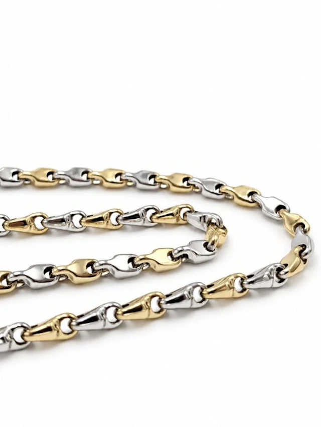 Necklace - 9 kt. Yellow gold, White gold - Maistrellosrl