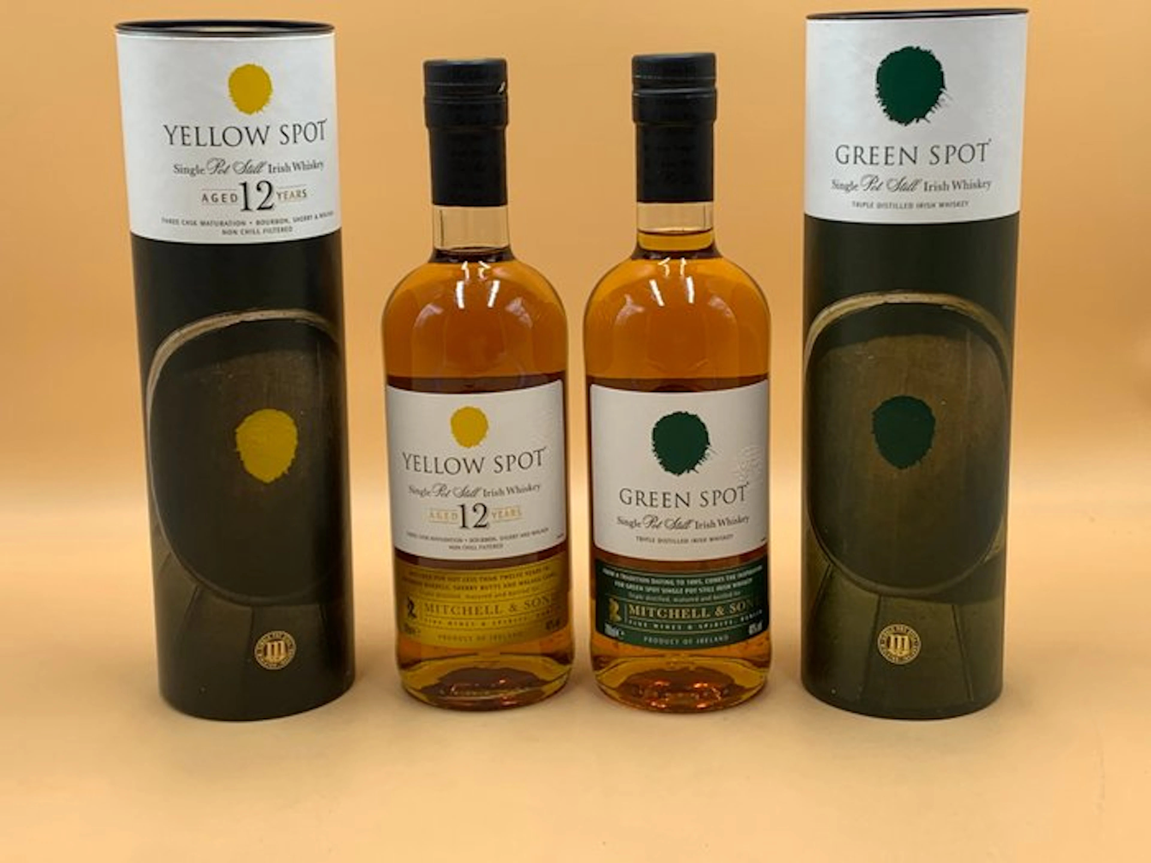 Yellow Spot 12yo + Green Spot - 700ml - 2 bottles