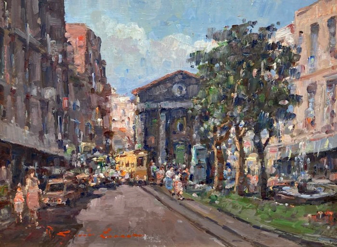Roberto Zuccaro Cipriani (XX) - Paesaggio urbano