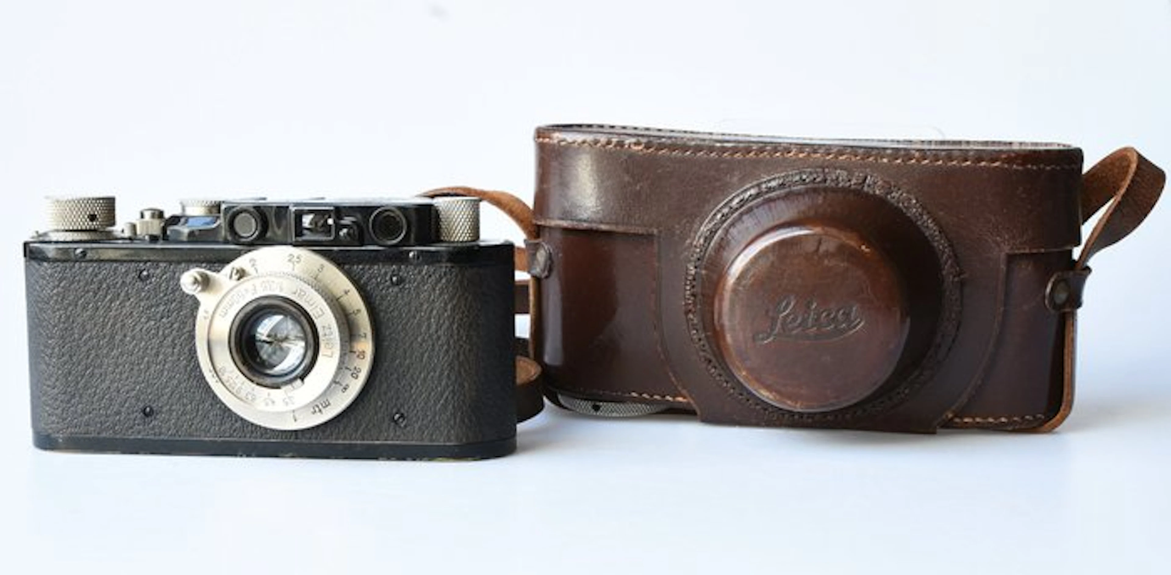 Leica II (Conversie van Ic) met Leitz Elmar 50mm 1:3.5...