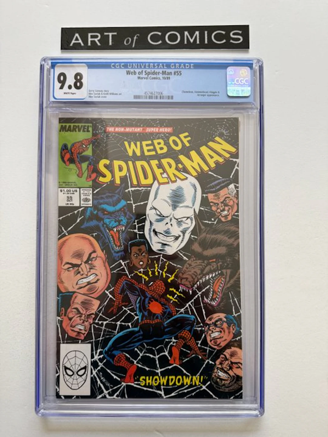 Web of Spider-Man #55 - Chameleon