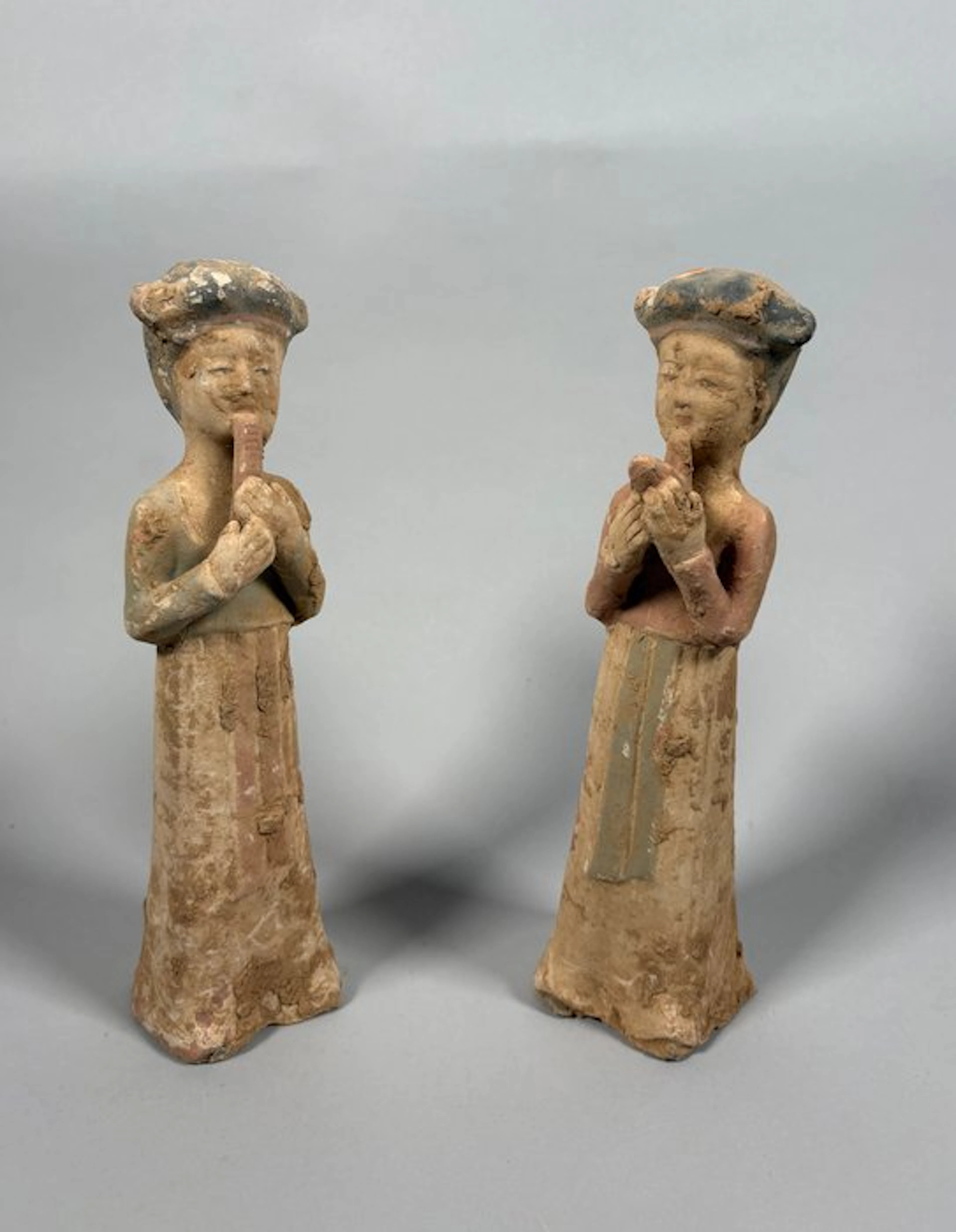 Ancient Chinese, Tang Dynasty Terracotta Mingqi - 25 cm