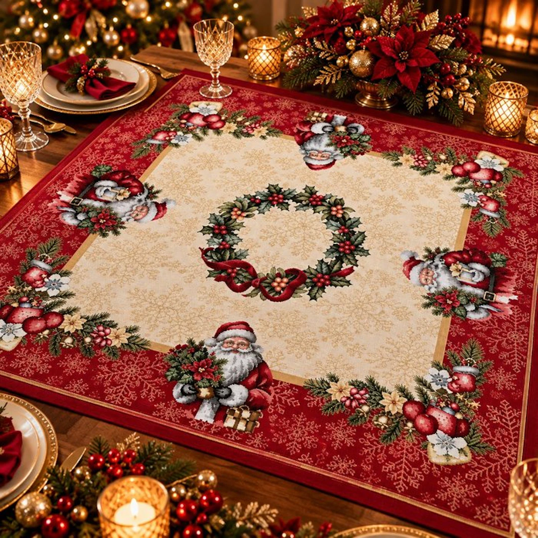 Centrepiece - Christmas Enchantment – The Magic of the Holidays - Cotton