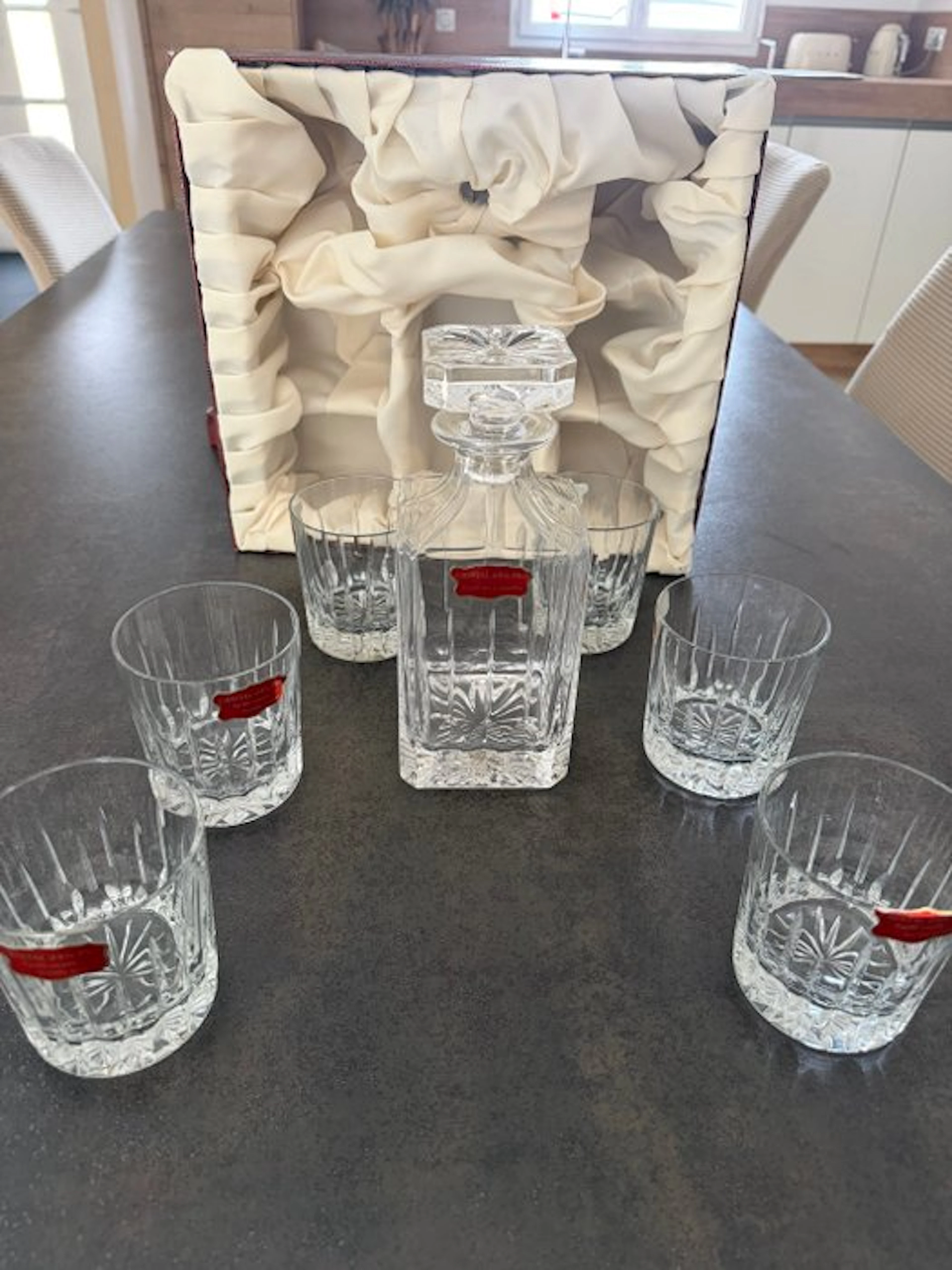 Drinking set - Crystal - Crystal whisky service