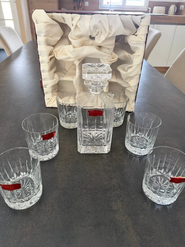 Drinking set - Crystal - Crystal whisky service