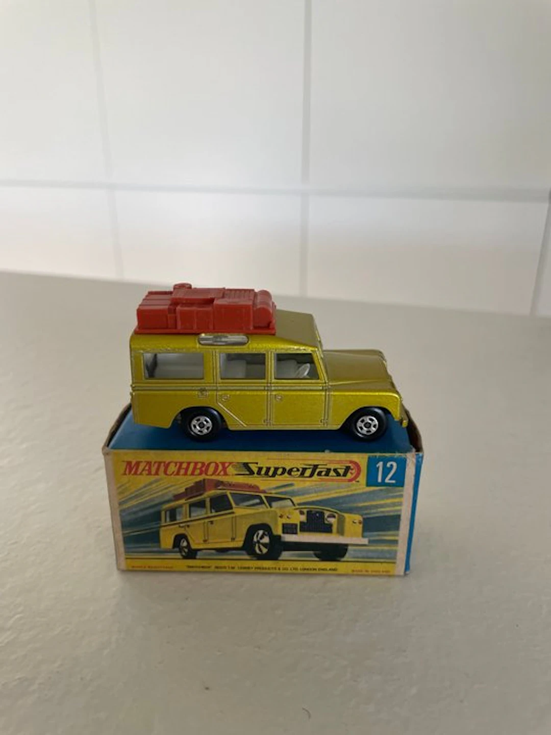 Matchbox - Toy car Safari Land Rover - U.K.