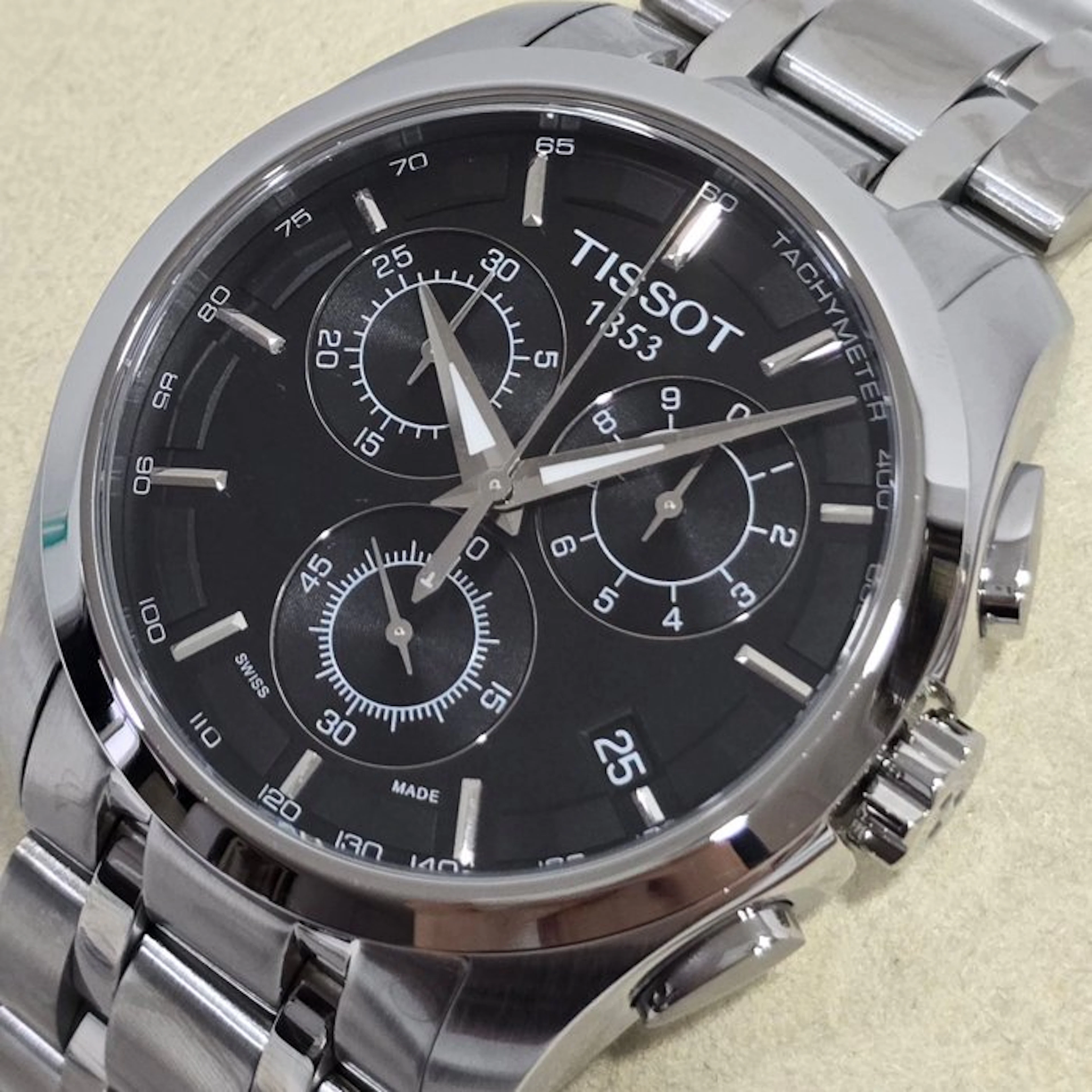 Tissot - Couturier Chronograph - No reserve price...