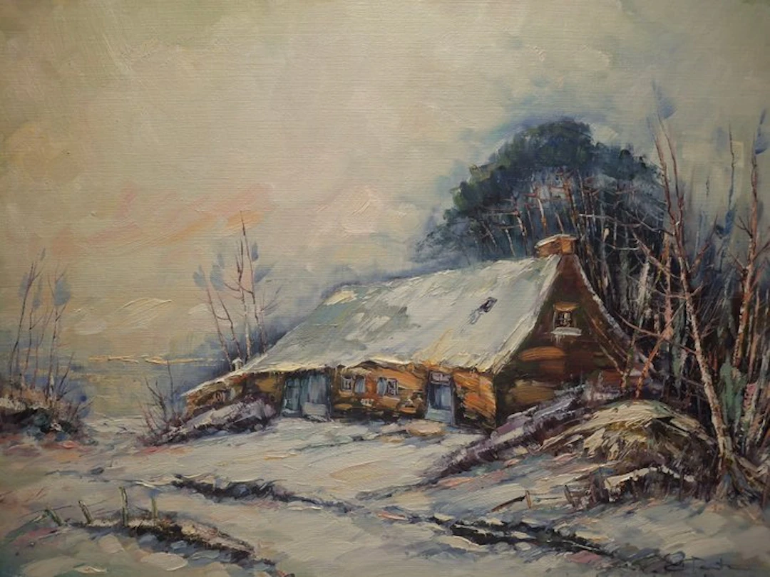 Peeters (XX) - Besneeuwde hoeve