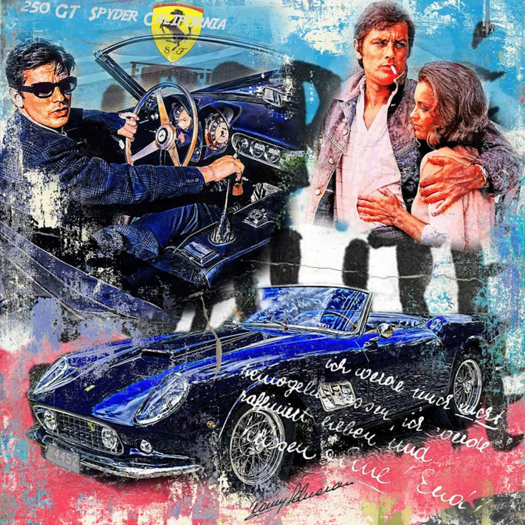 Luc Best - "Ferrari 250 GT - Alain Delon"