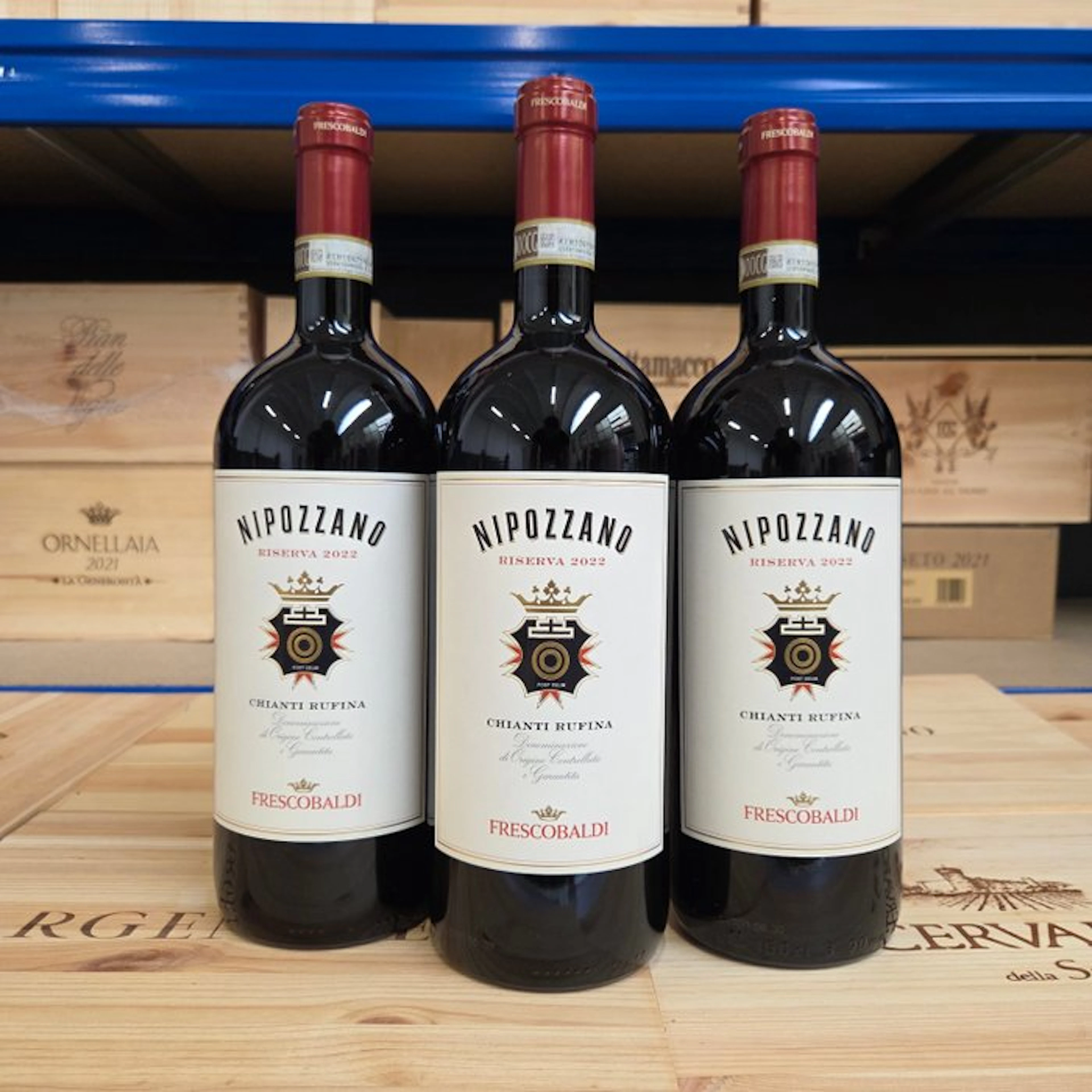 2022 Nipozzano Riserva Rufina - Chianti DOCG - 3 Magnums (1.5L)