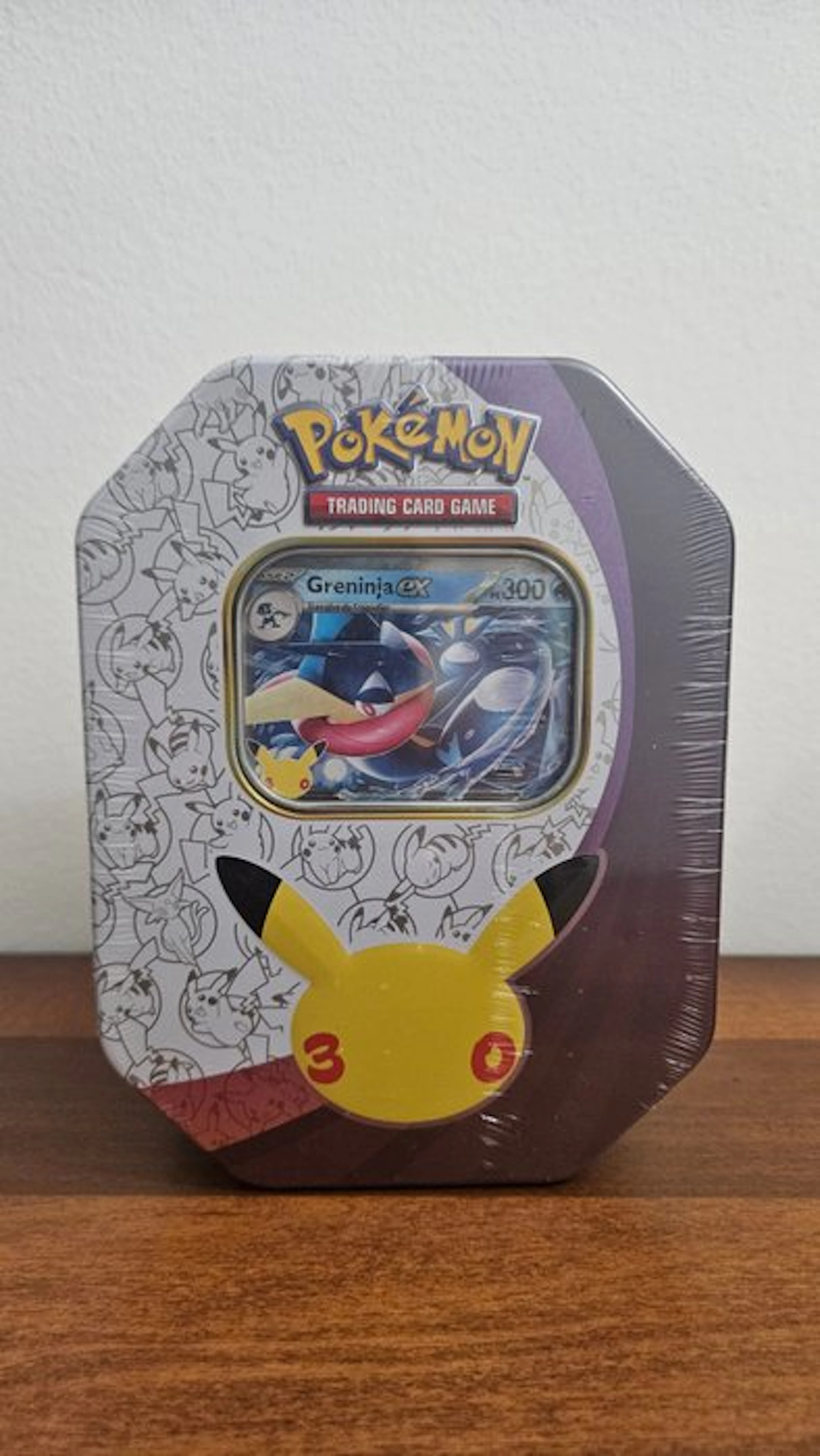 Pokémon - 1 Box - Tin 30° Anniversario Greninja EX – Edizione Italiana – Sealed