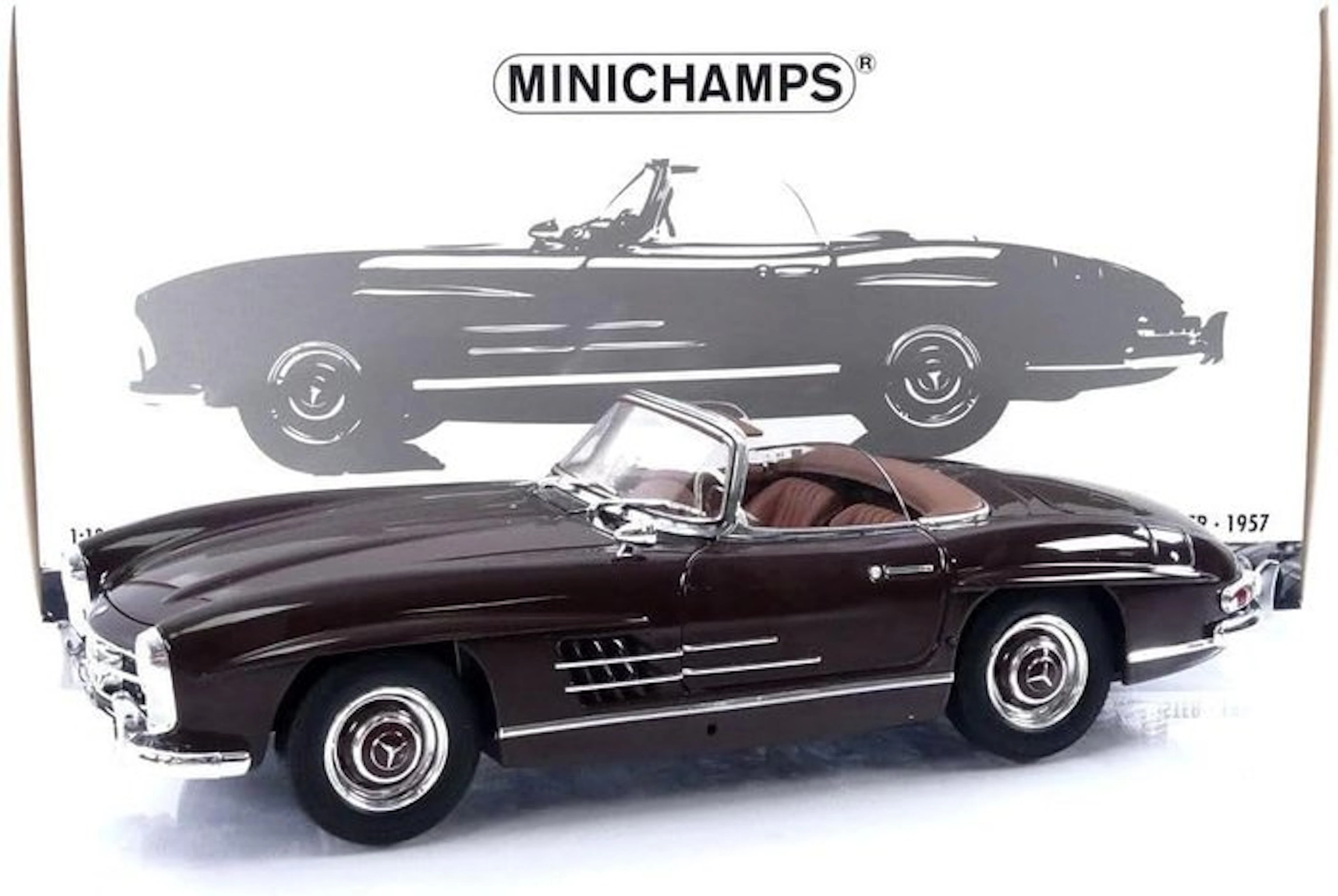 MiniChamps 1:18 - Model convertible car - Mercedes-Benz...