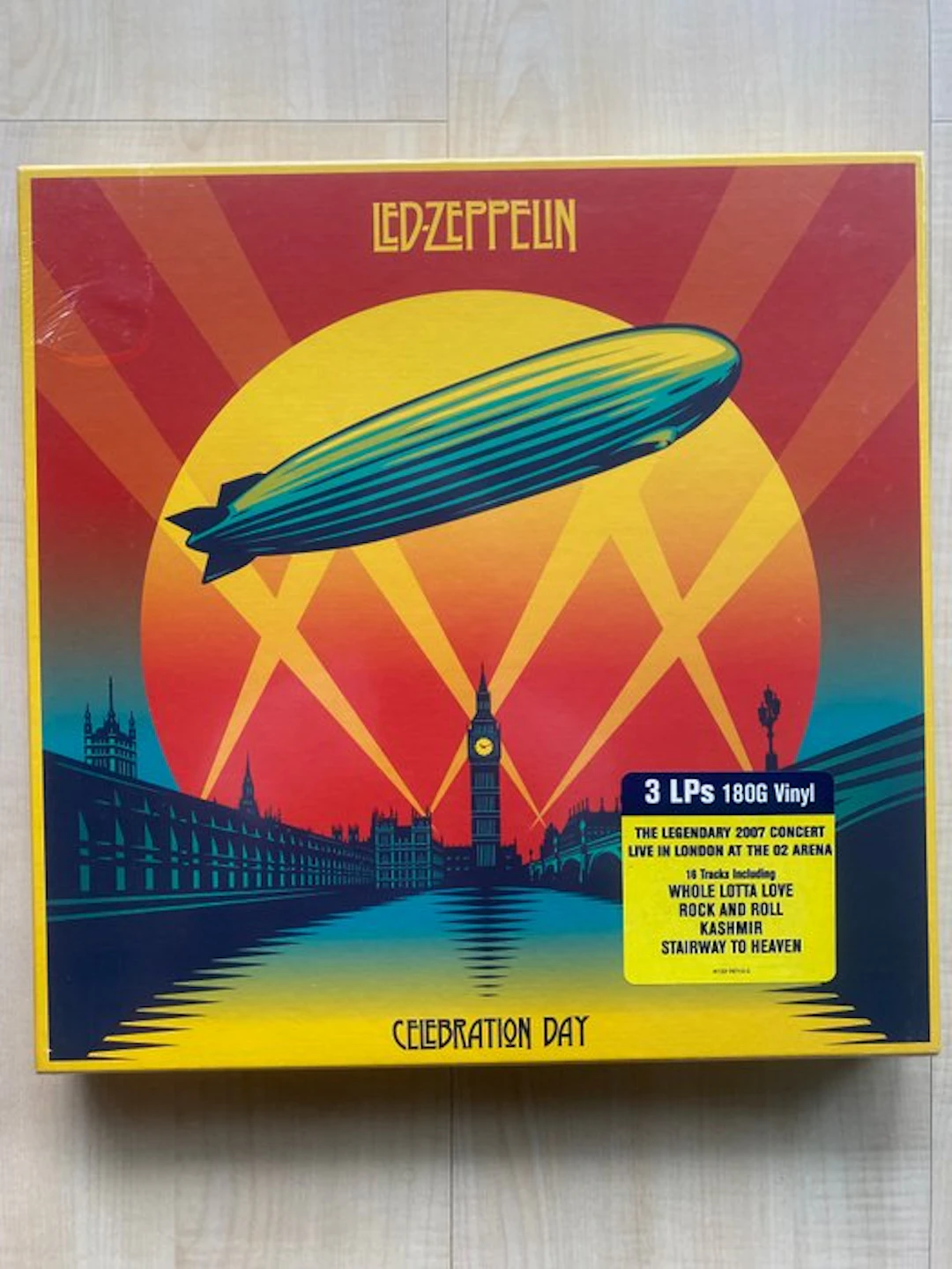 Led Zeppelin - Celebration Day - 3 x LPs - Sealed - LP box set - 180