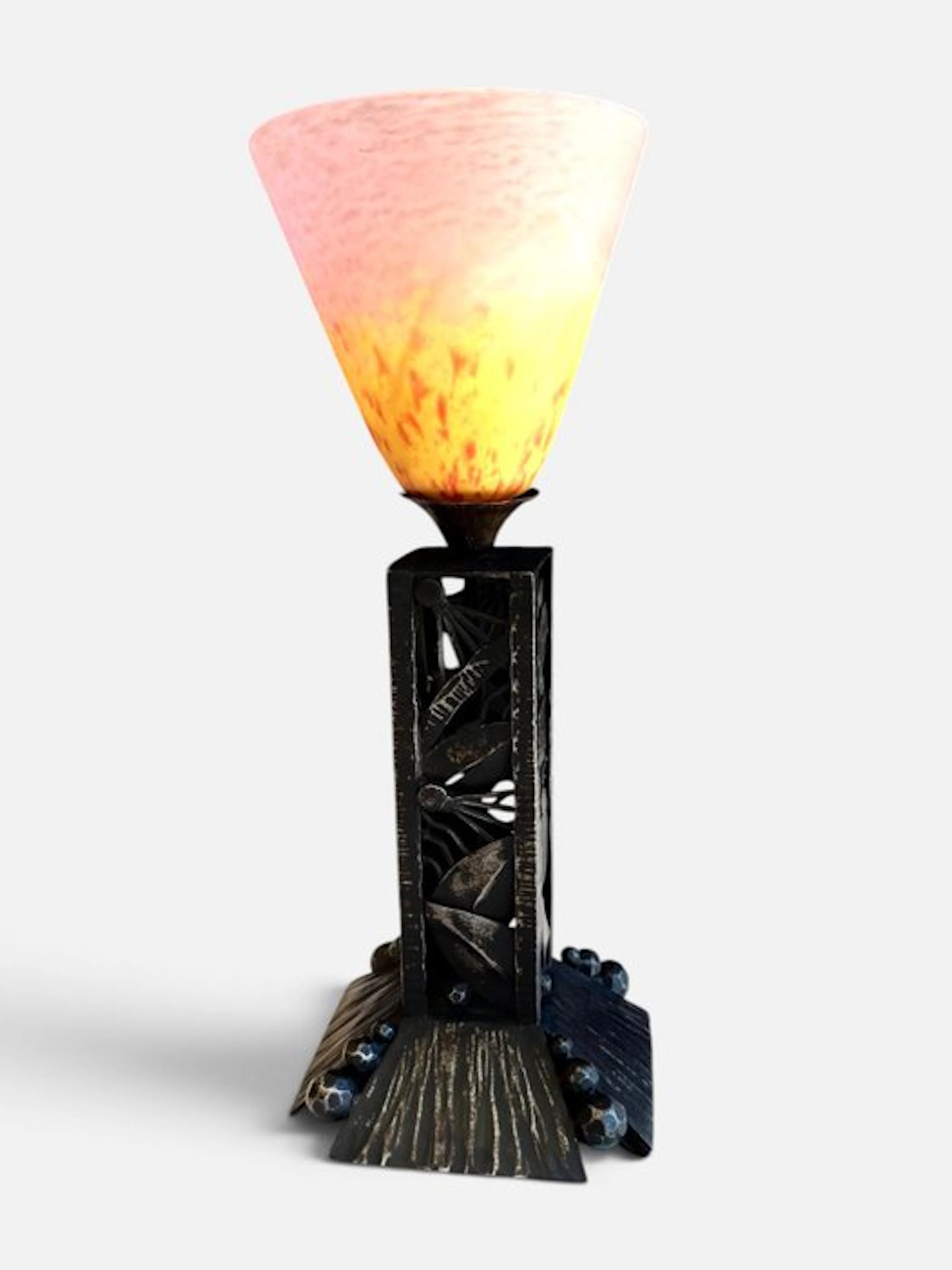 Charles Schneider Signé c.1920 - Charles Schneider - Lamp - Art Deco