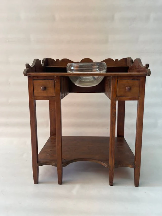 Basin - Wood, Glass