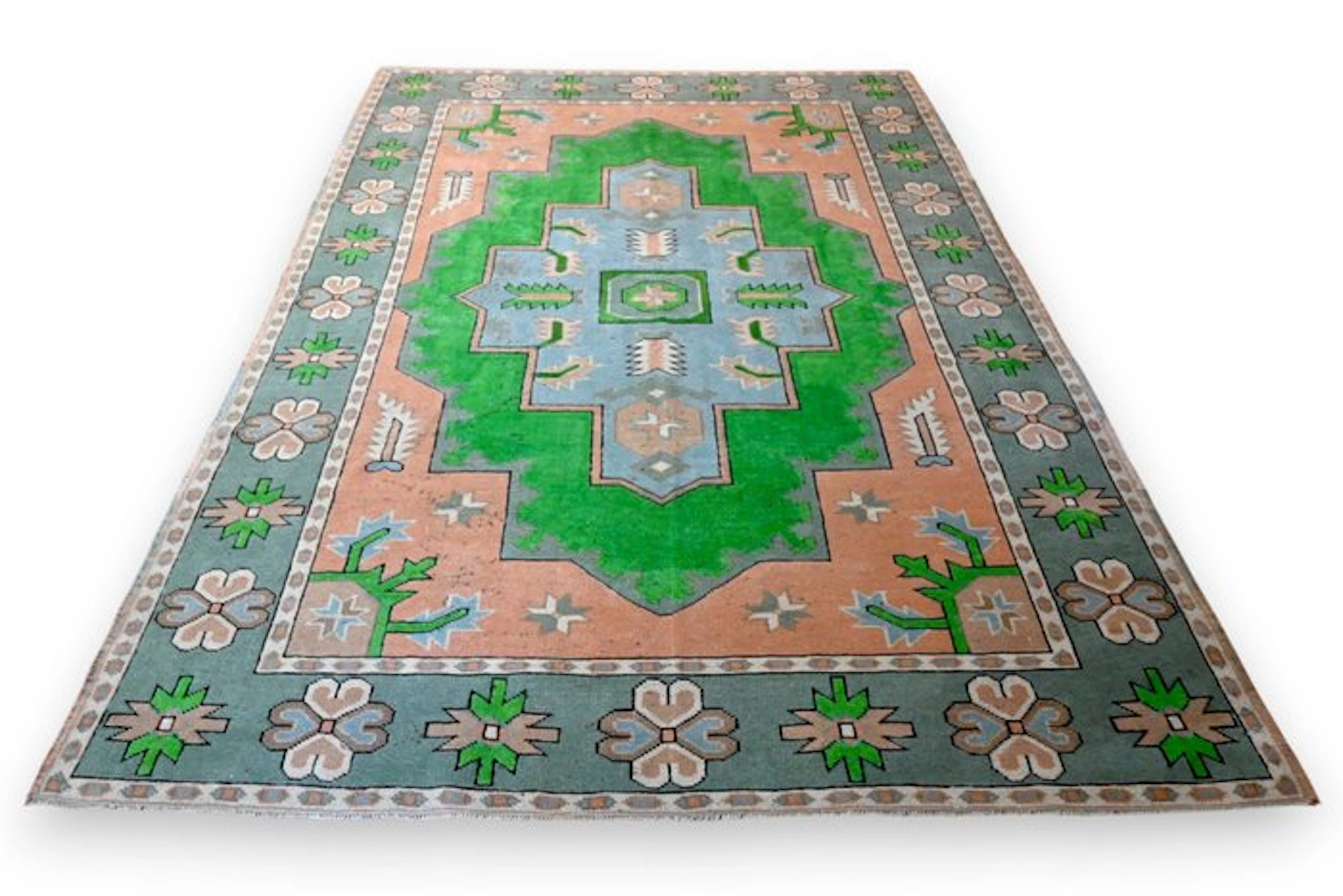 Vintage Kazak - Rug - 270 cm - 185 cm - √ handmade √ certificate