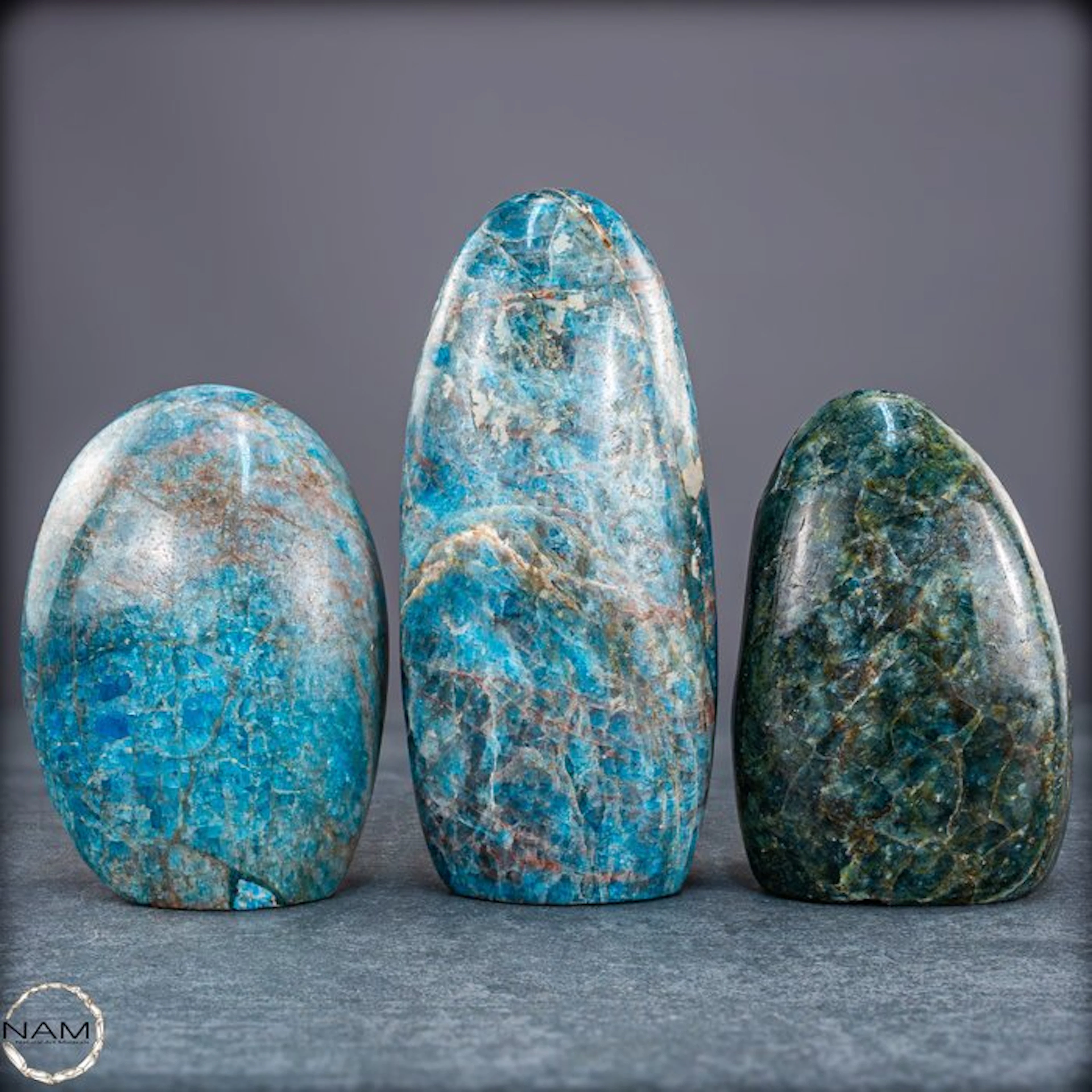 Exclusive apatite freeform set – Three powerful...