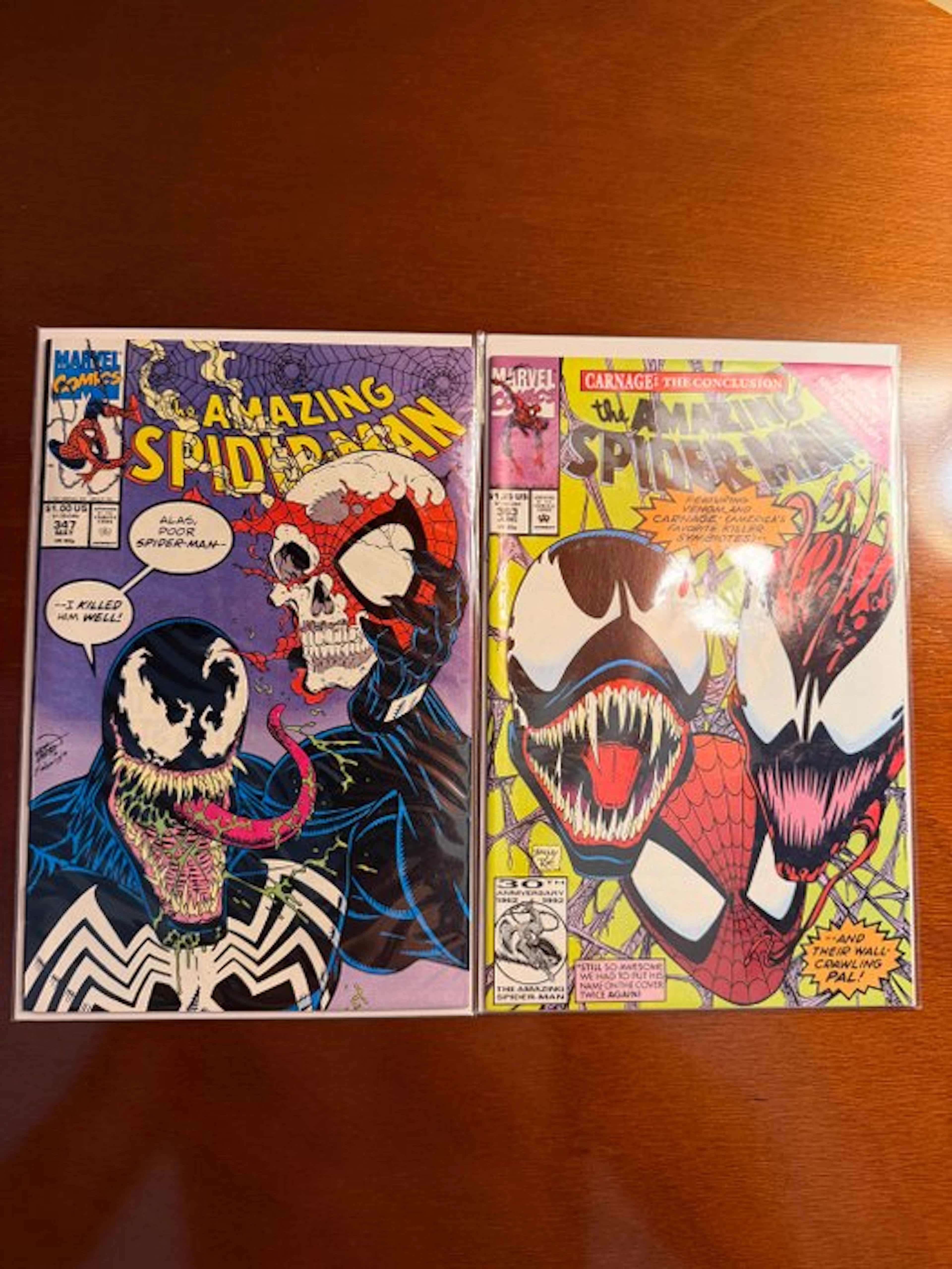 The Amazing Spider-Man 347;363 - The Amazing Spider-Man - 2 Comic - 1991/1992