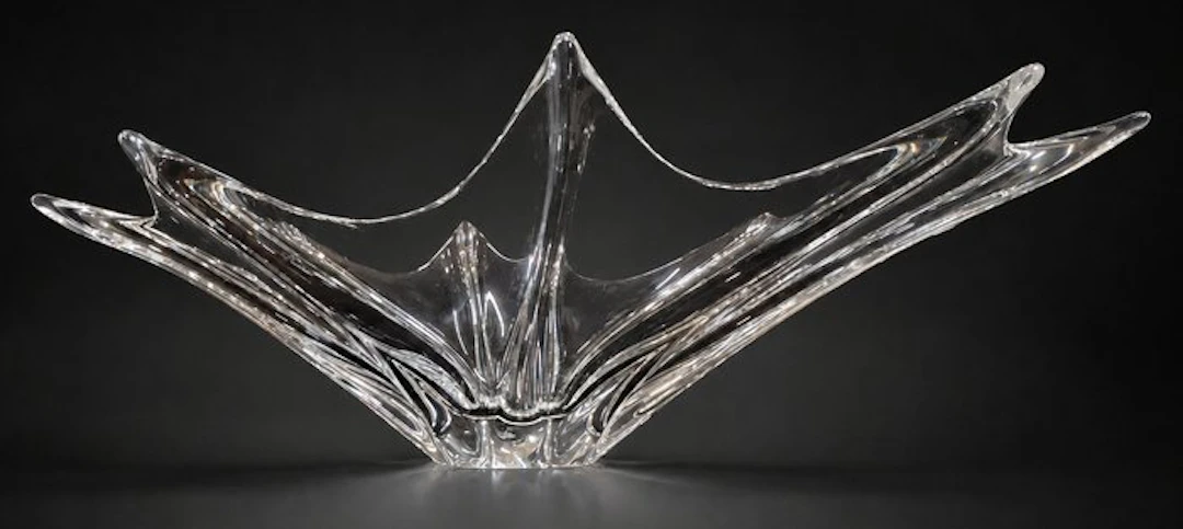 Daum - Centrepiece - Crystal - Monumental centre 51.5 cm