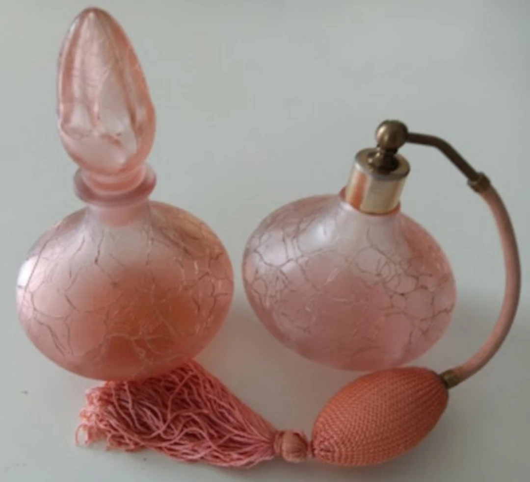 Perfume flask (2) - Glass