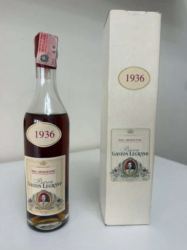 Baron Gaston Legrand 1936 - flask Bas Armagnac millésime - b. 2000s - 20cl