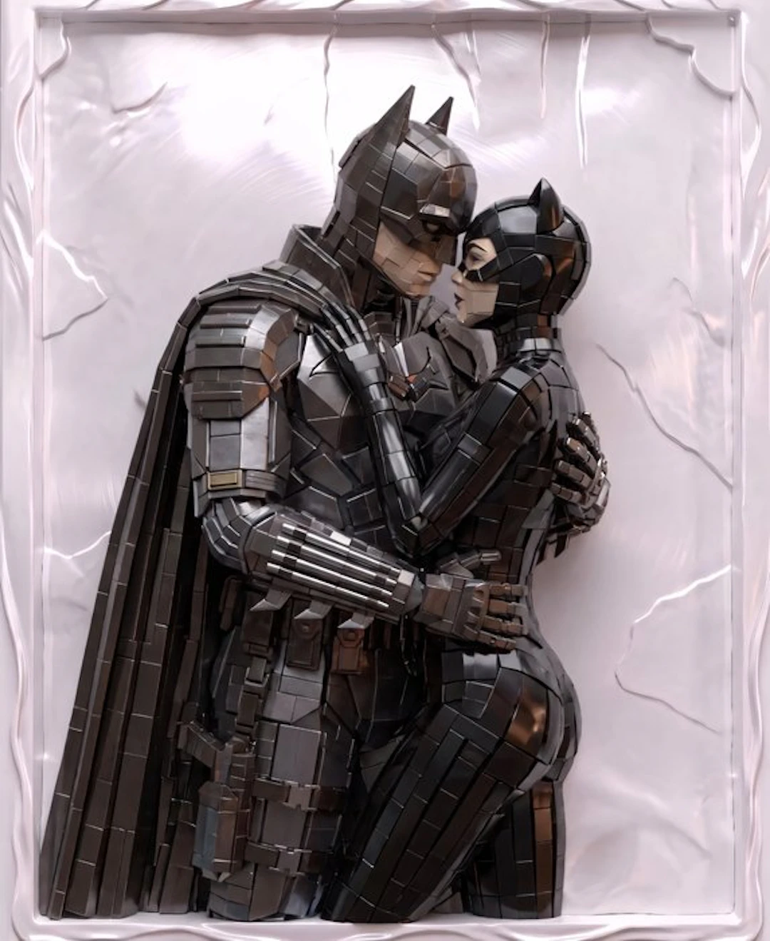 AT9 - "Batman & Catwoman : Metallic Love"