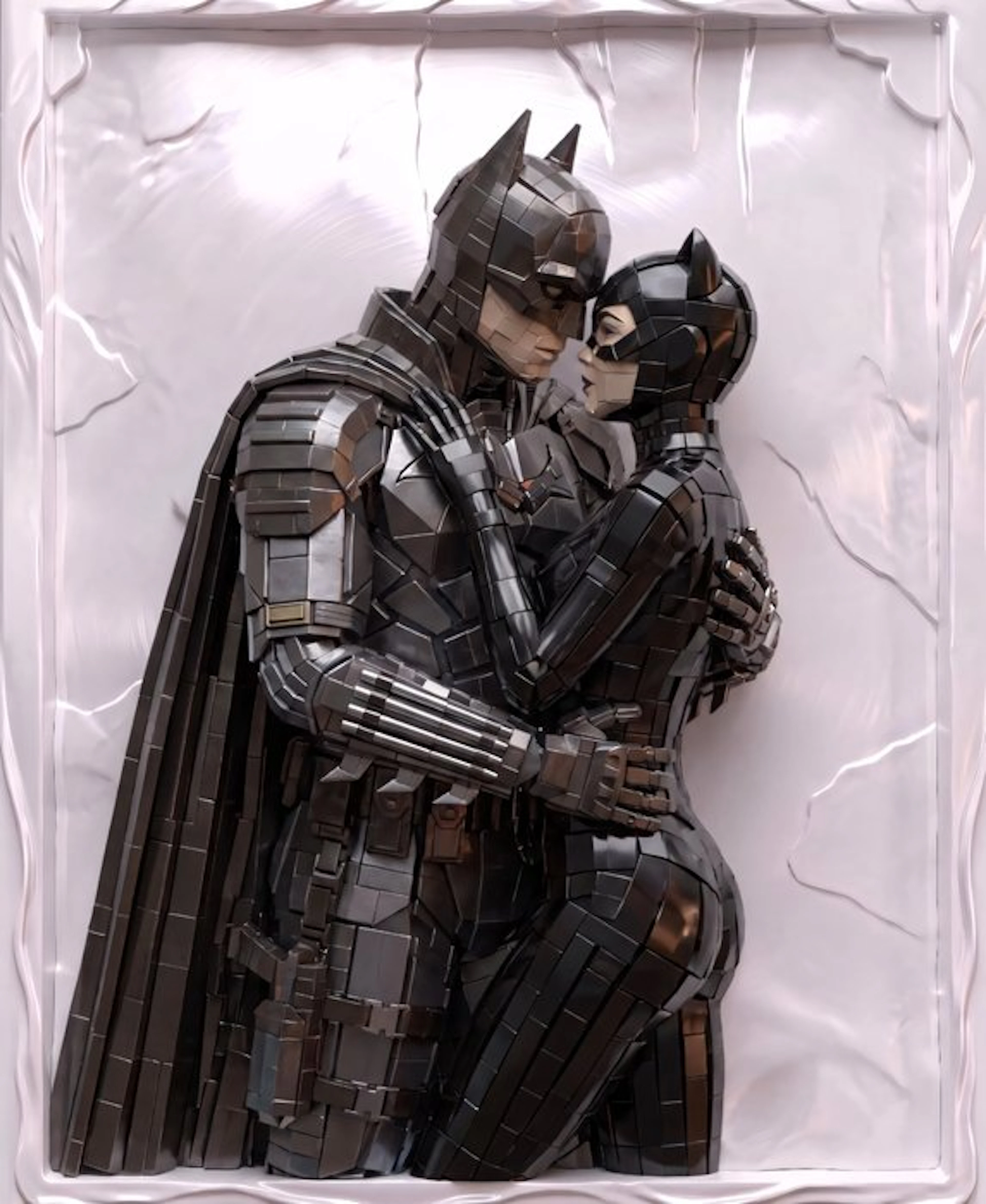 AT9 - "Batman & Catwoman : Metallic Love"