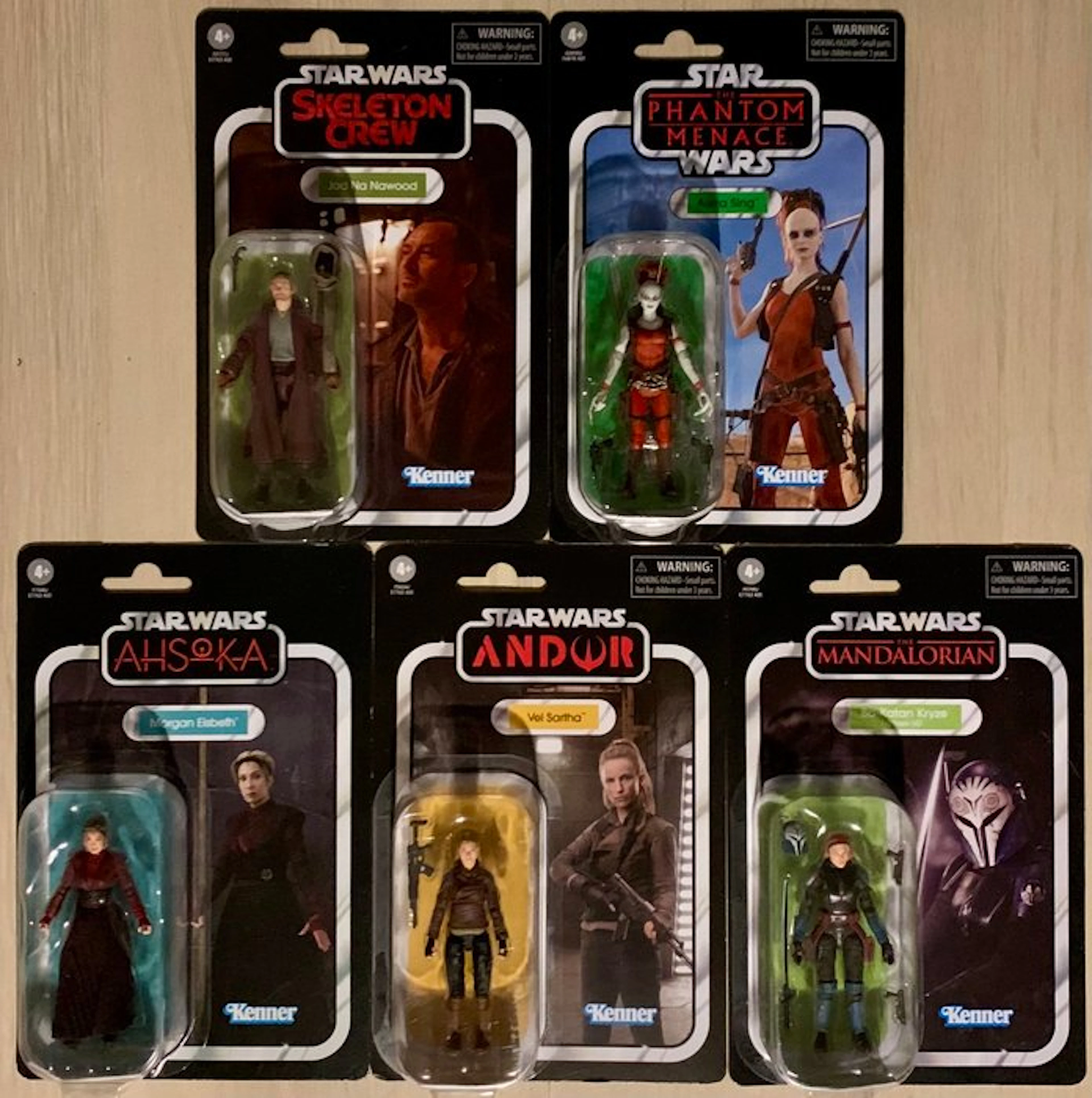 Kenner - Action figure 5 Star Wars: Vintage Collection Figures [New]