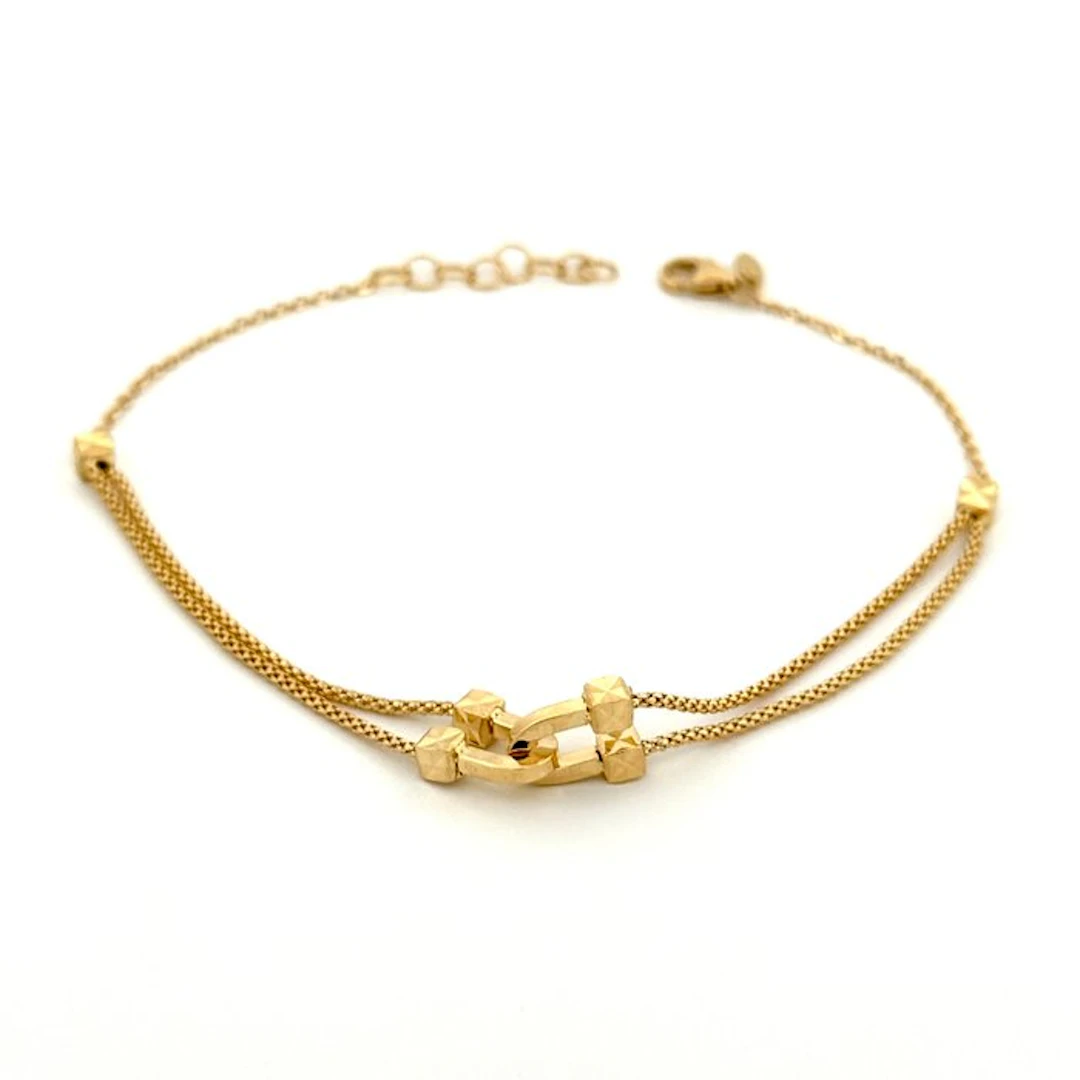Bracelet - 18 kt. Yellow gold - Gold Art
