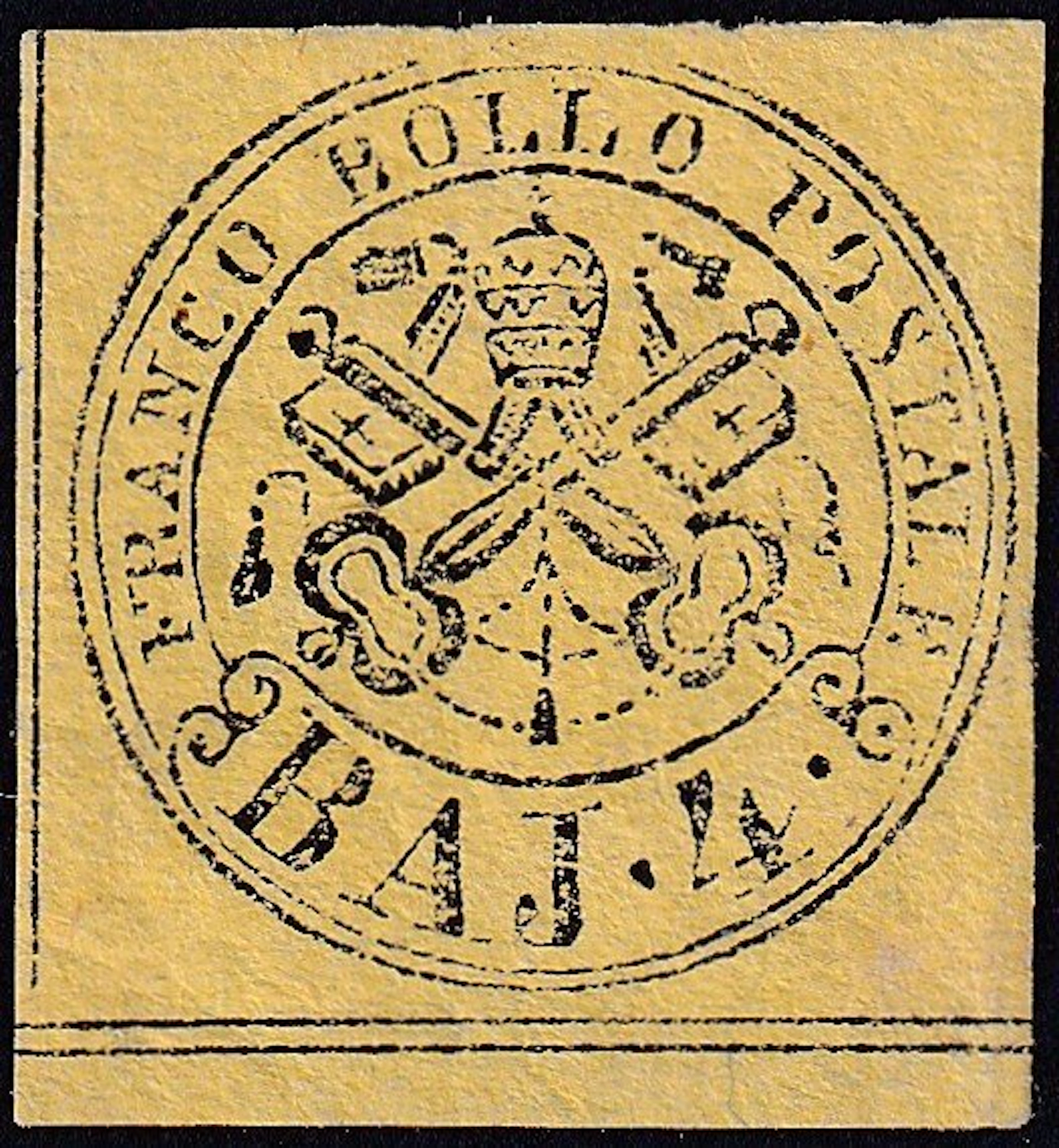 Italian Ancient States - Papal State 1863 - I^ Em