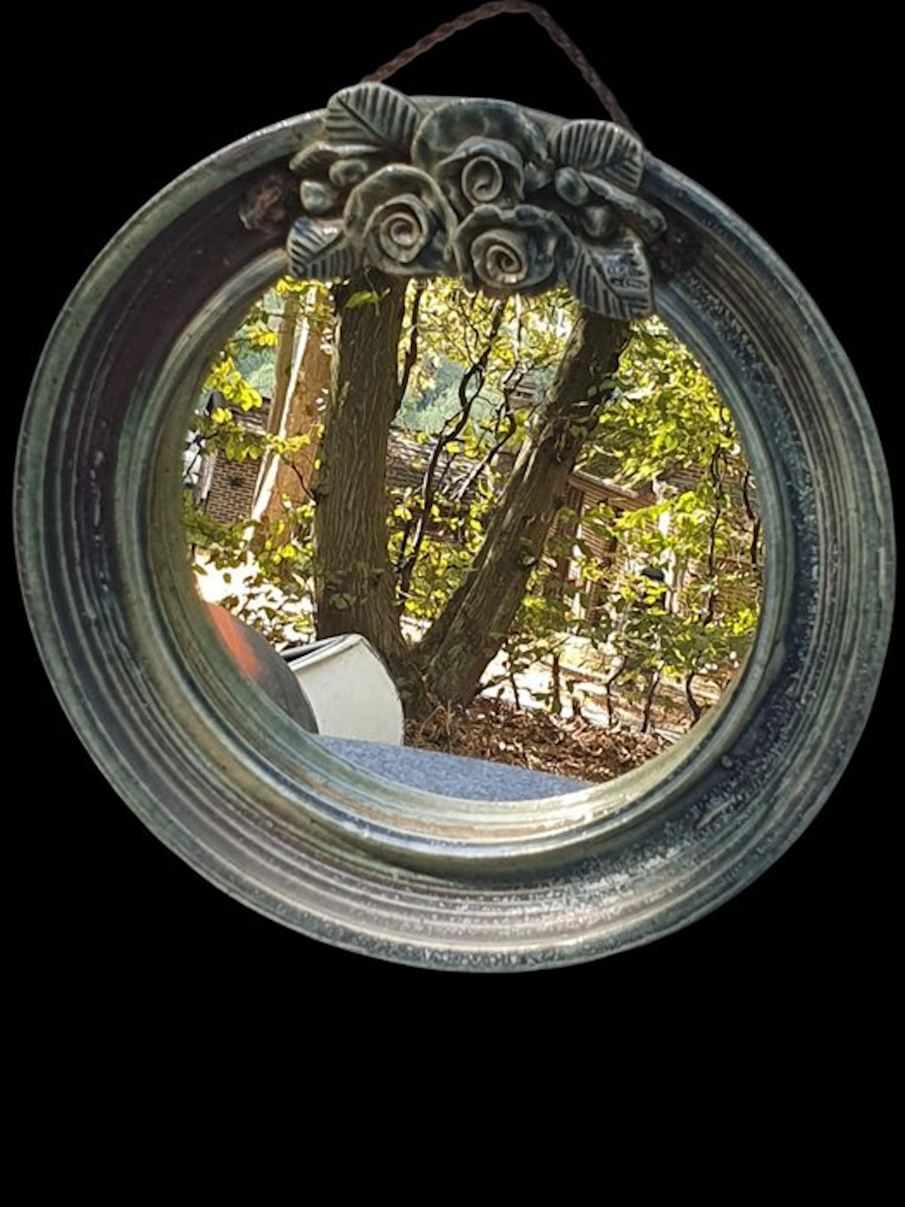 Catido - Dominique Dupont - Wall mirror - art ceramics...