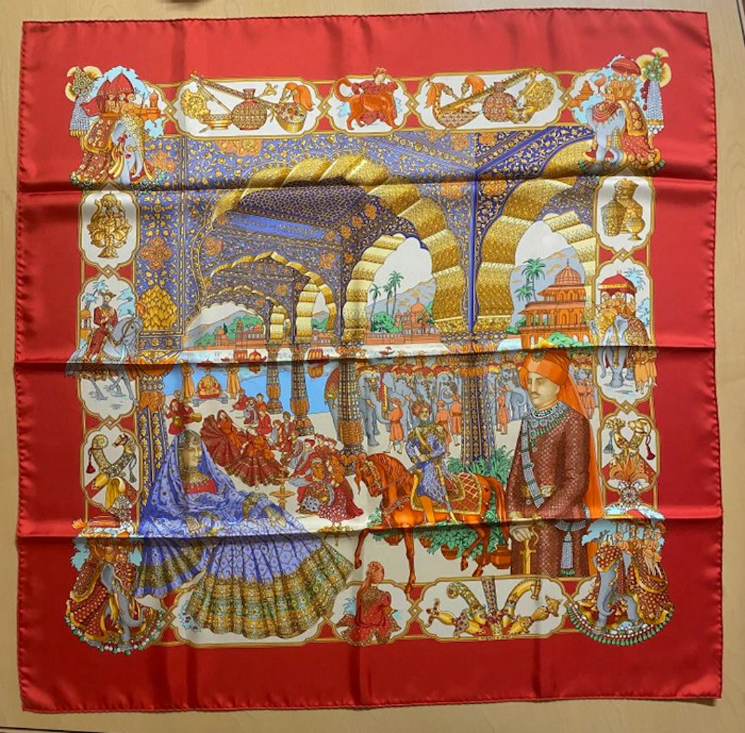 Hermès - Splendeur des Maharajas - Foulard